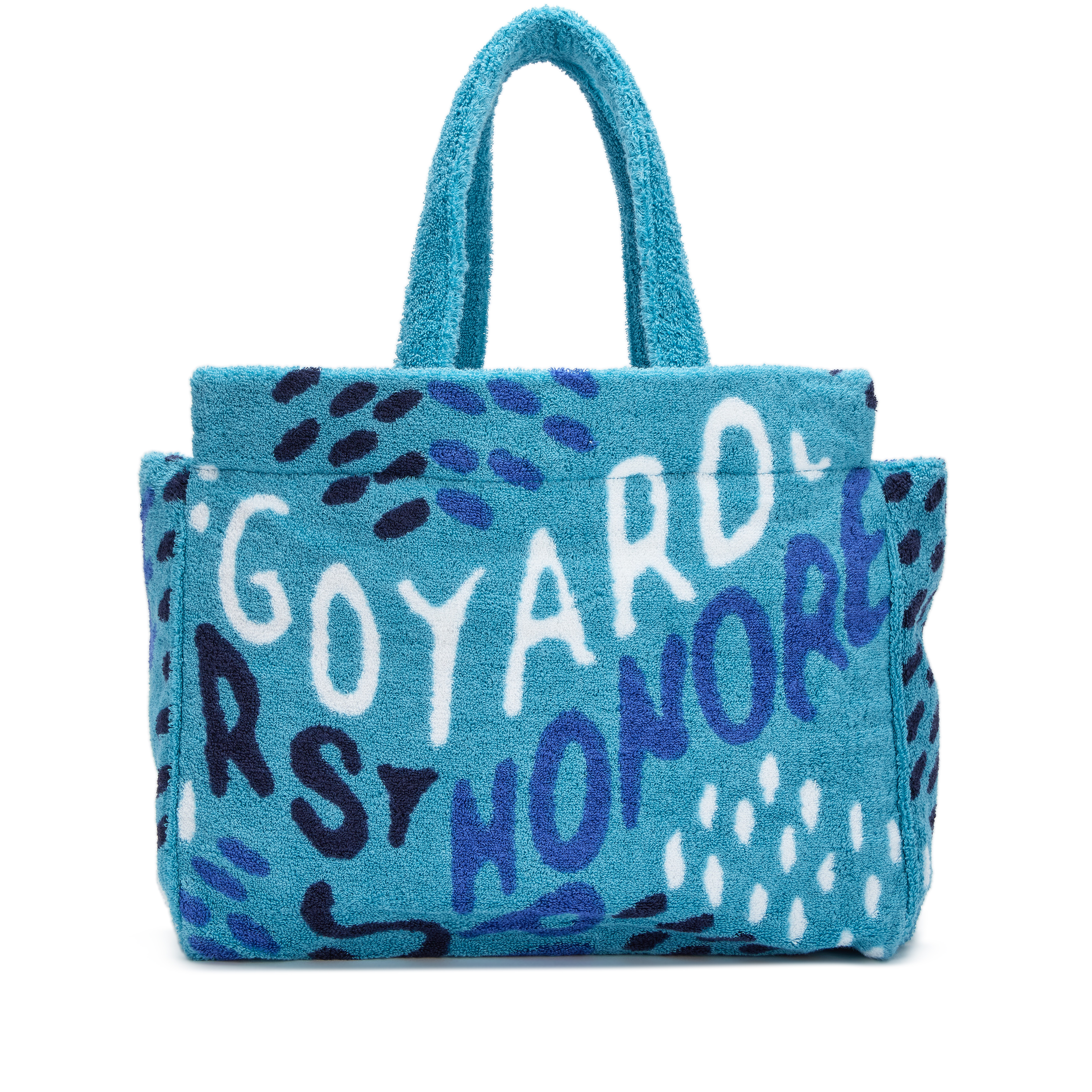 Goyard Limited Edition Blue Sponge Terry PM Beach Tote, 2025