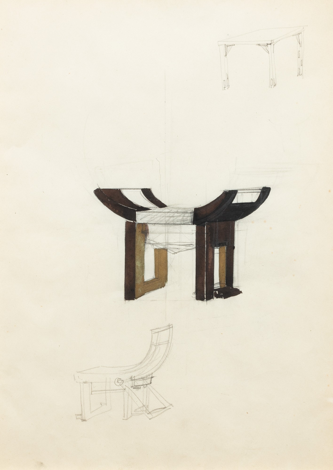 Project for a stool, circa 1925 KARL, Karl Lagerfeld’s Estate Part I