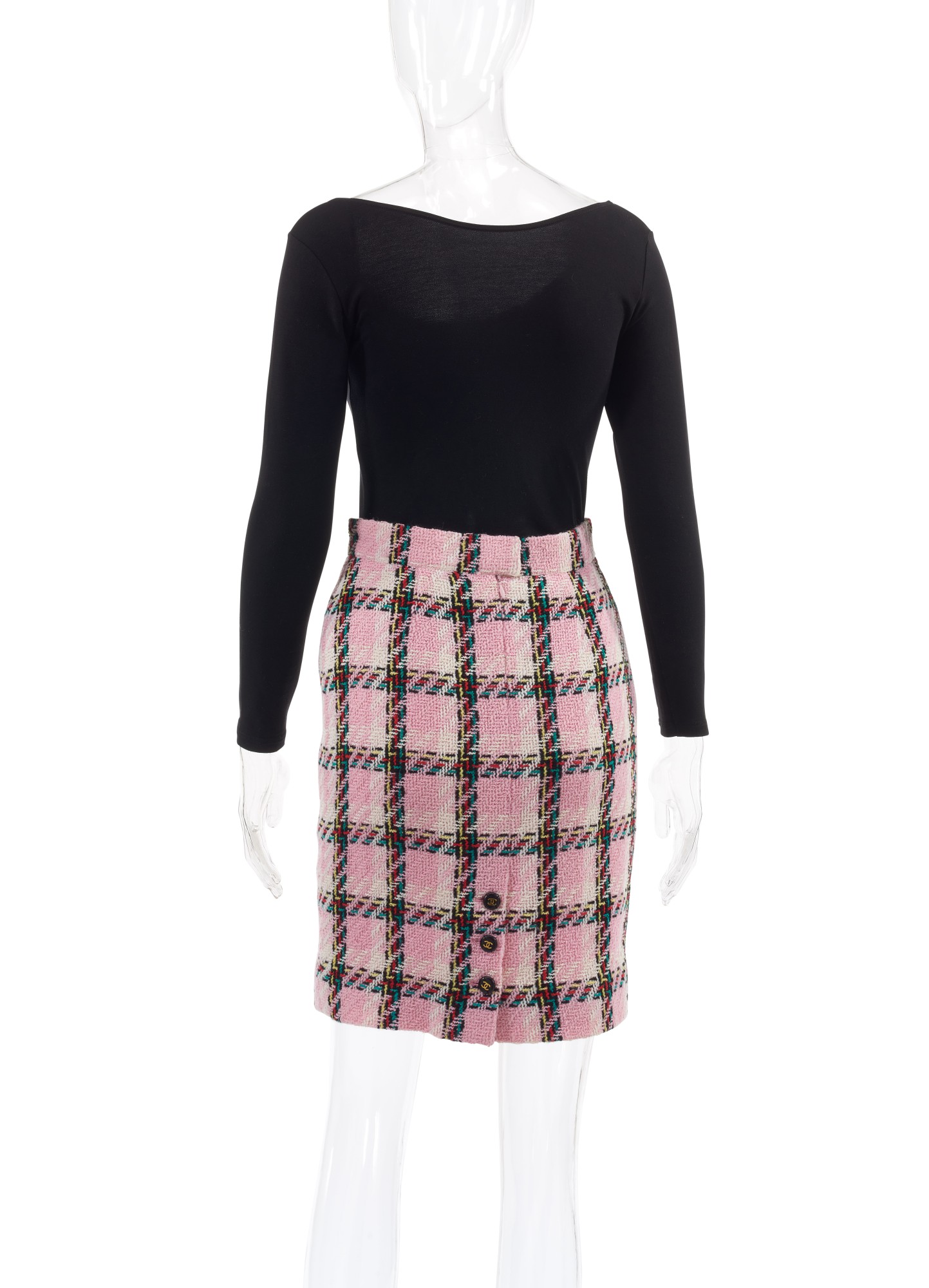 CHANEL WOOL TWEED JACKET AND SKIRT Chanel Handbags and Accessories2020 Sotheby's