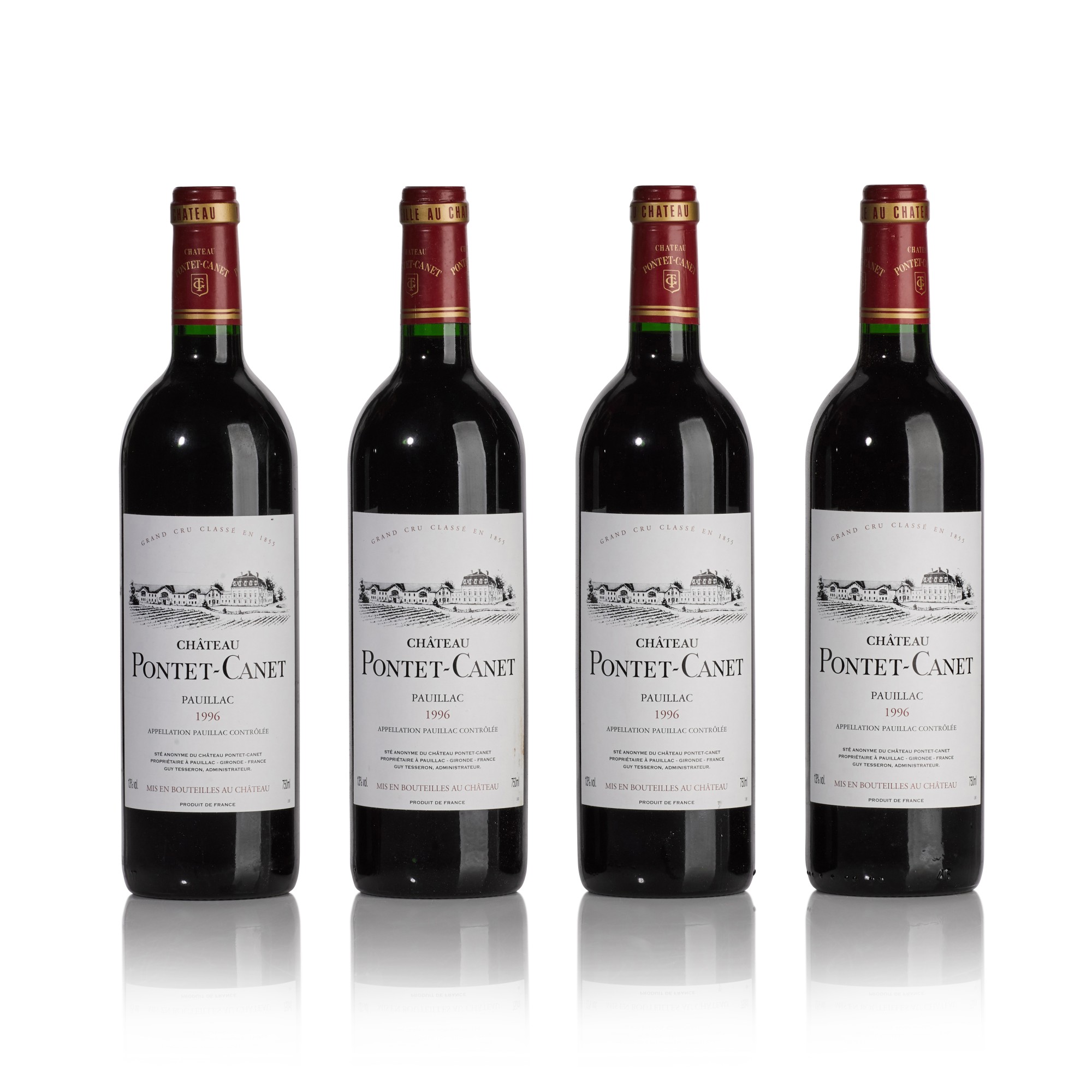 Château Pontet 1996 (12 BT) The Cellar of An Esteemed British
