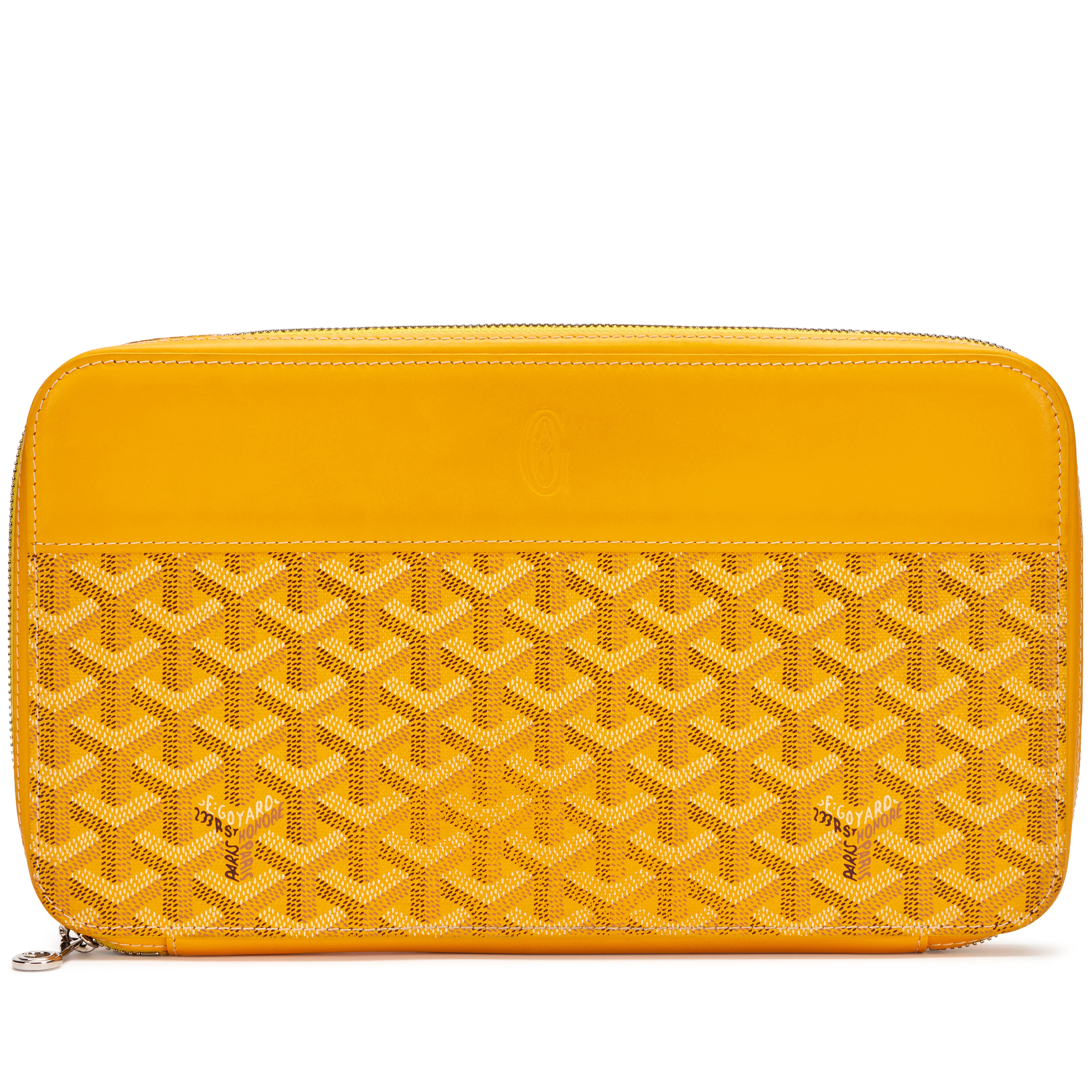 大人気★送料込♪【GOYARD】長財布 Matignon GM イエロー Wallet goyard-yellow-goyardine-canvas