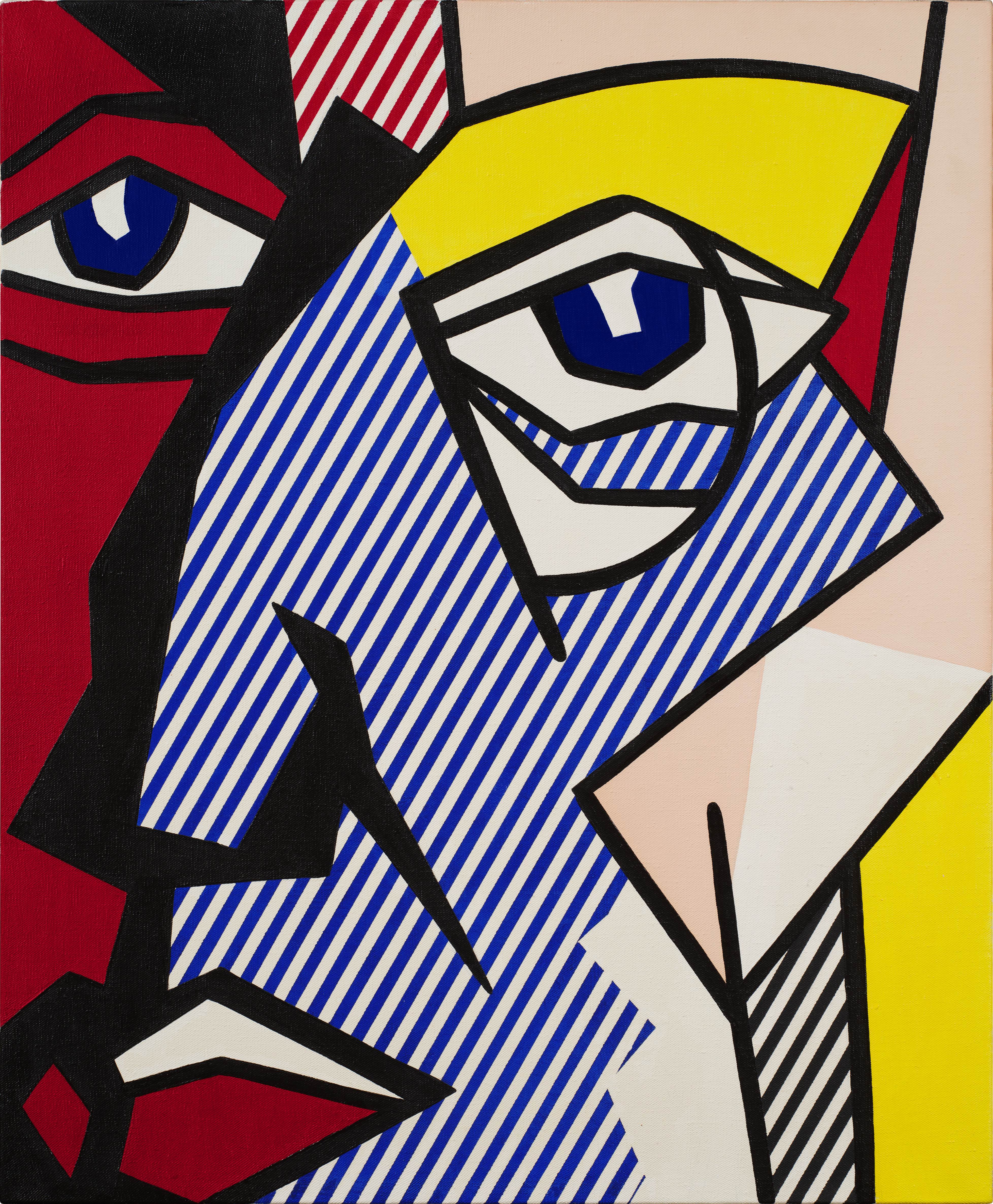 Roy Lichtenstein 希少画集 Roy Lichtenstein Head With Monocle Available For Immediate
