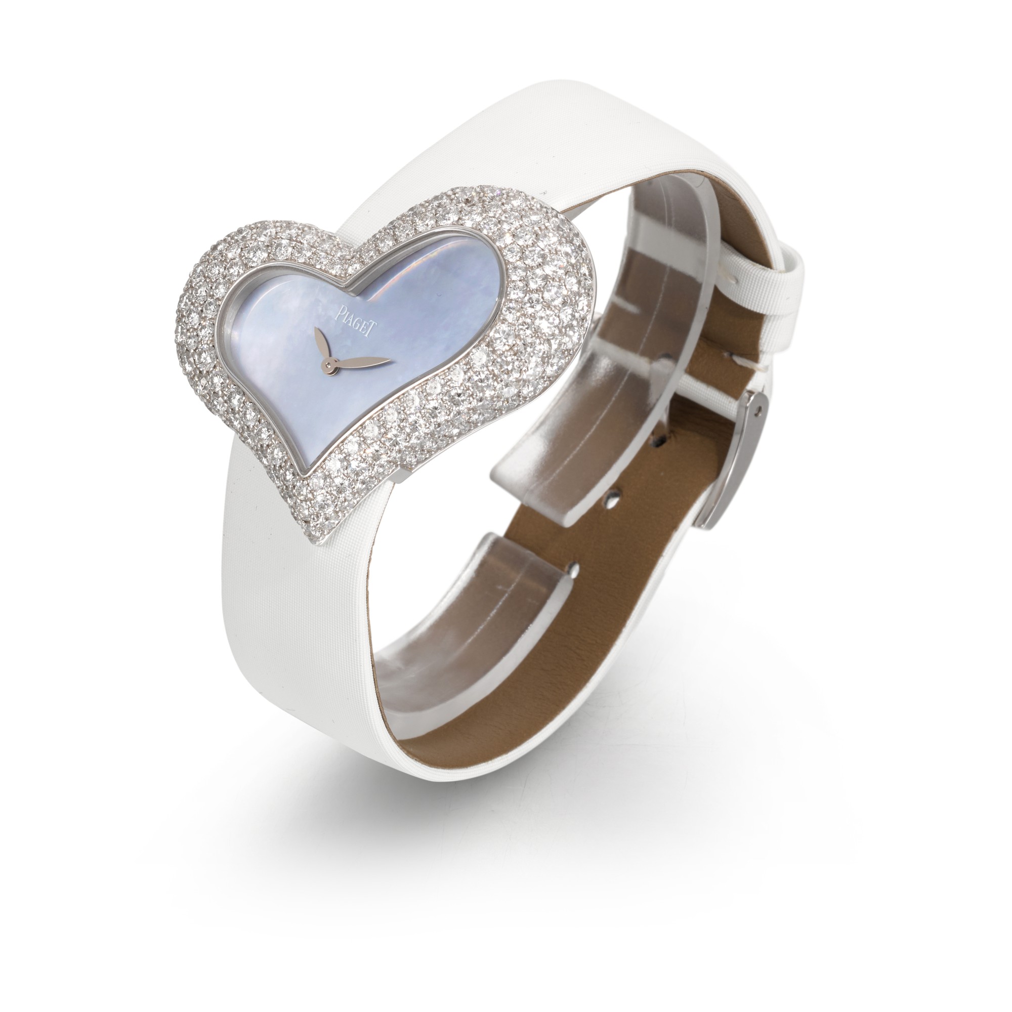 PIAGET | LIMELIGHT FUNNY HEART XL, REF GOA31074 WHITE GOLD HEART-SHAPED ...
