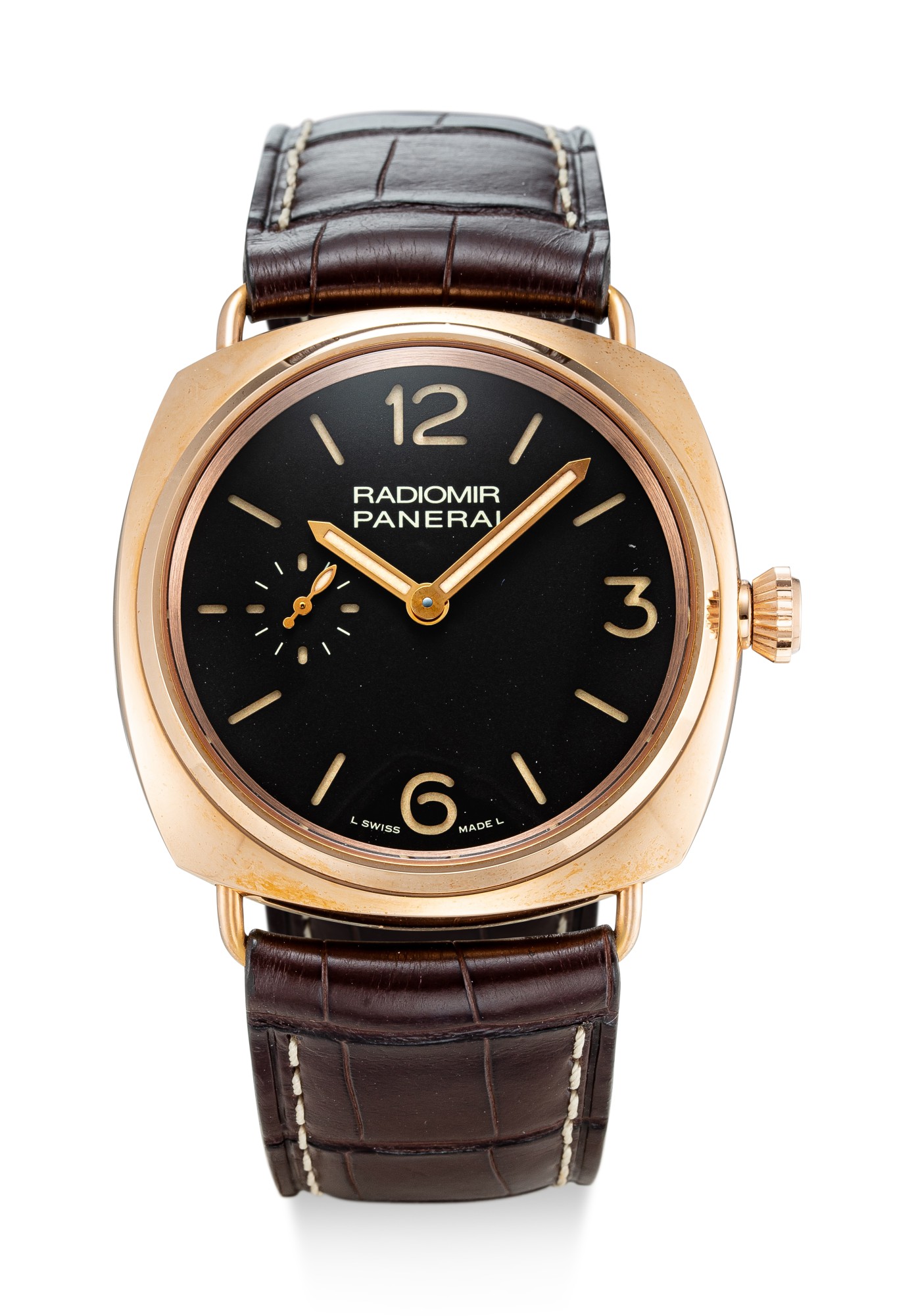 PANERAI RADIOMIR, PAM00439 A LIMITED EDITION PINK GOLD WRISTWATCH