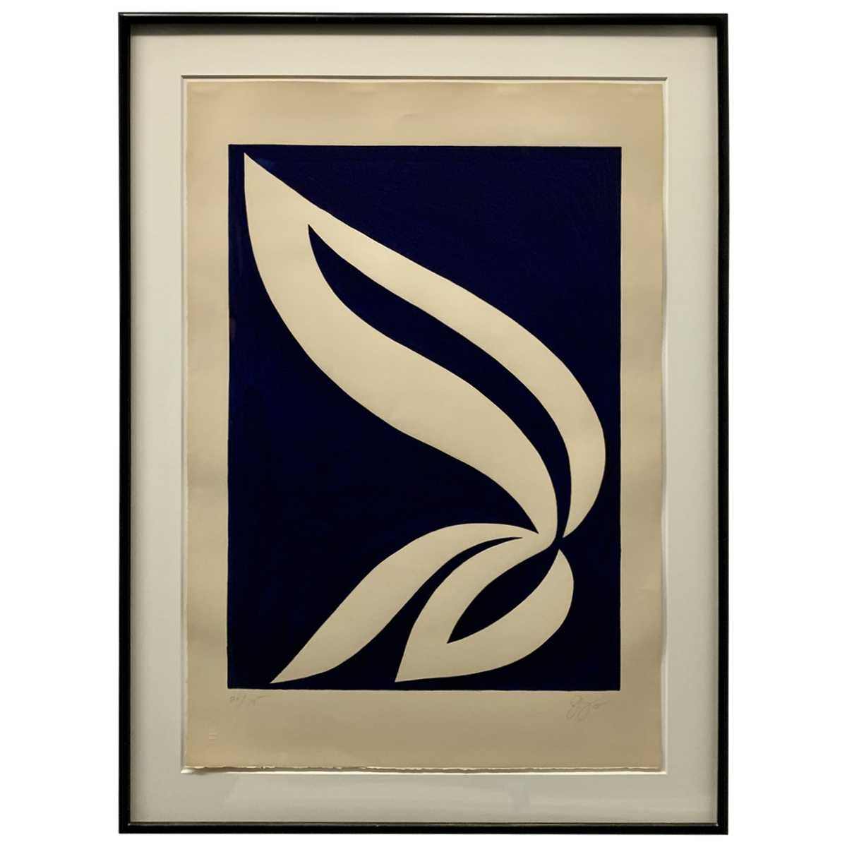 Jack Youngerman Inside Ultramarine Available For Immediate Sale At