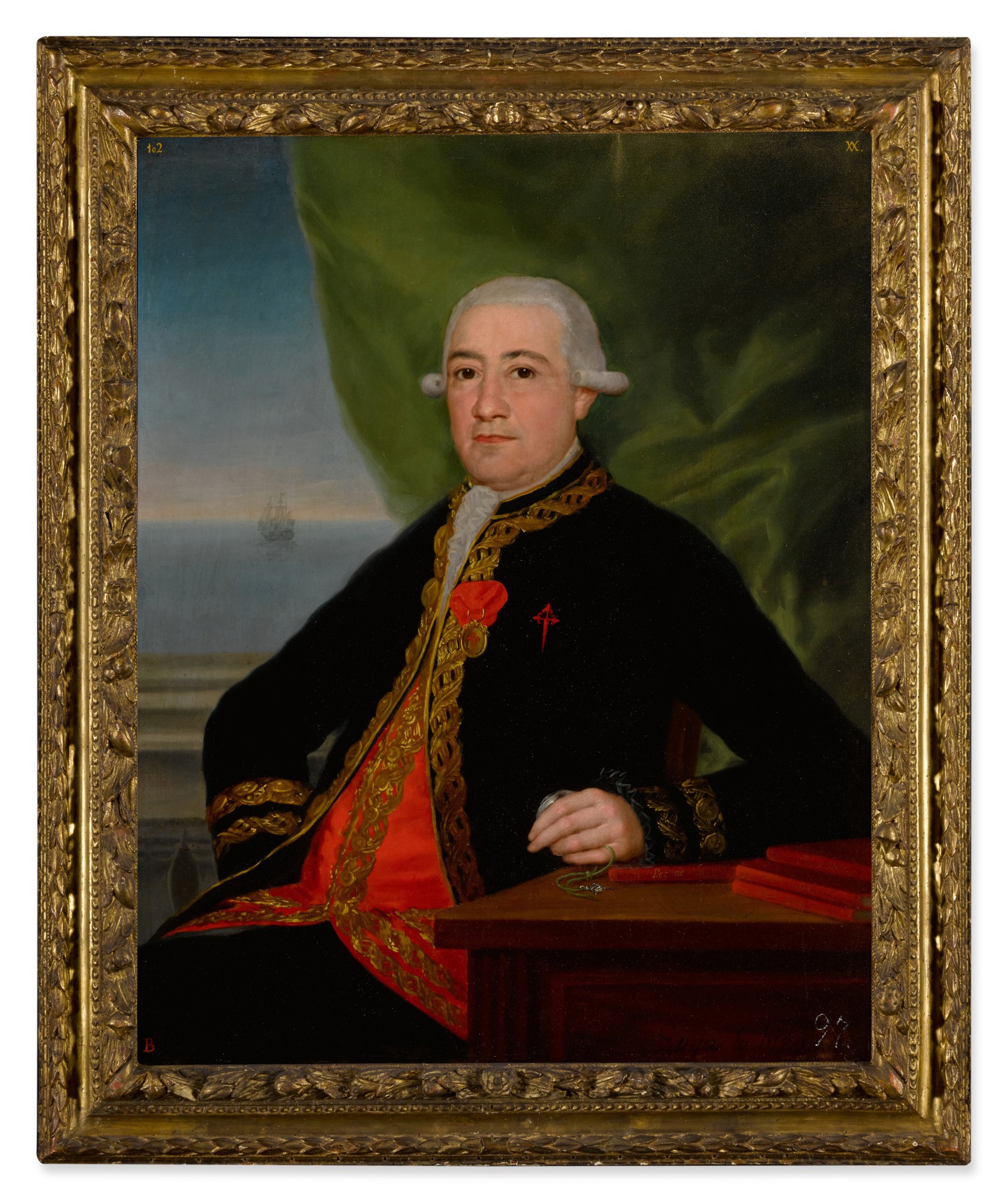 Portrait of Admiral Jose de Mazarredo (17441812), halflength, seated