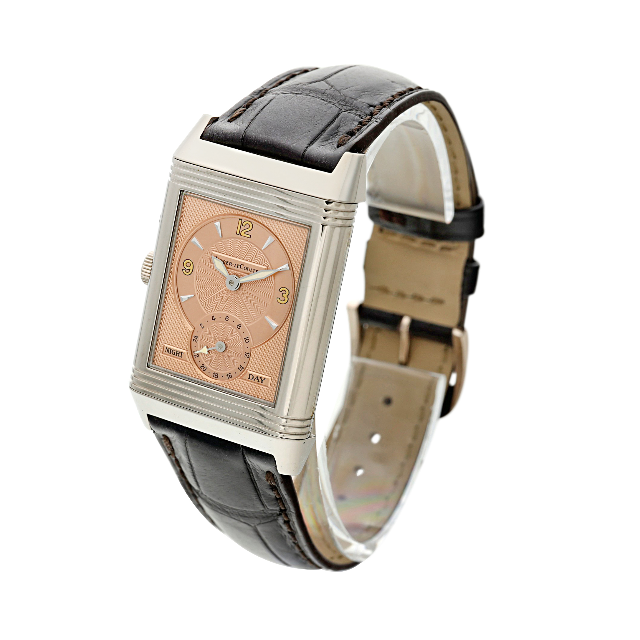 Jaeger LeCoultre Reverso Duo Reference A Manual White