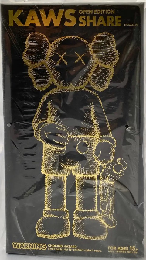 KAWS, Medicom Toy Share Black Available For Immediate Sale At