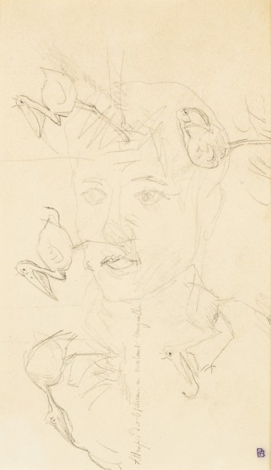 Pierre Bonnard Autoportrait Recto Etude De Pelican Verso Oeuvres Sur Papier Sotheby S