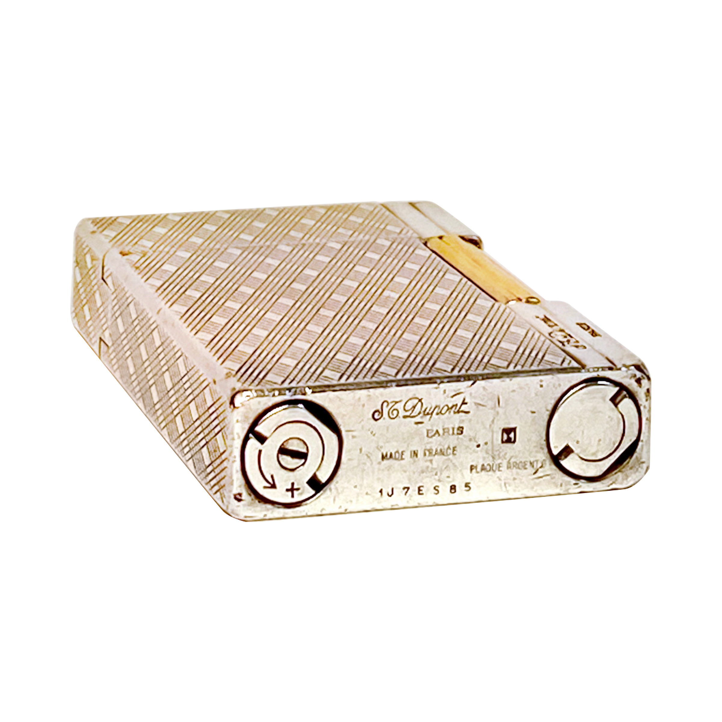 最終値下げ！ST DUPONT マネークリップ MONOGRAM シルバー 最終値下げ！ST DUPONT マネークリップ MONOGRAM シルバー