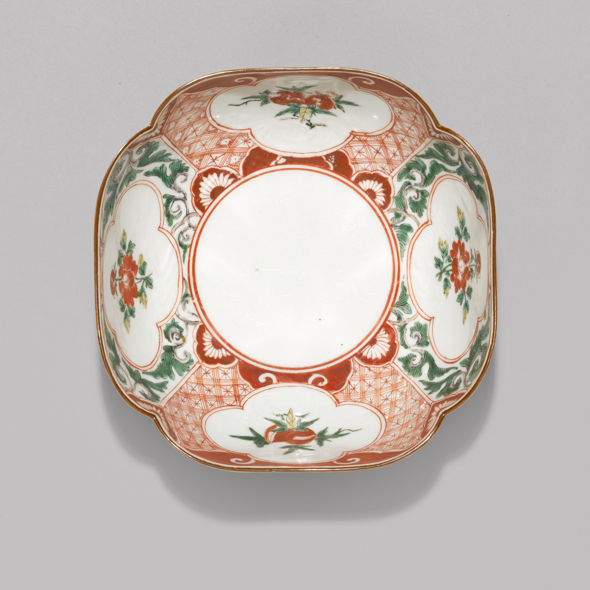 A Kenjo Imari style bowl Edo period, late 17th early 18th century