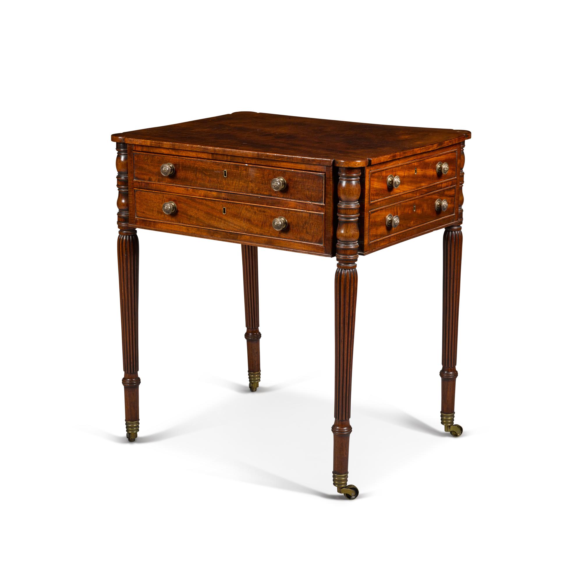A Regency mahogany writing table, circa 1810 STYLE London Furniture