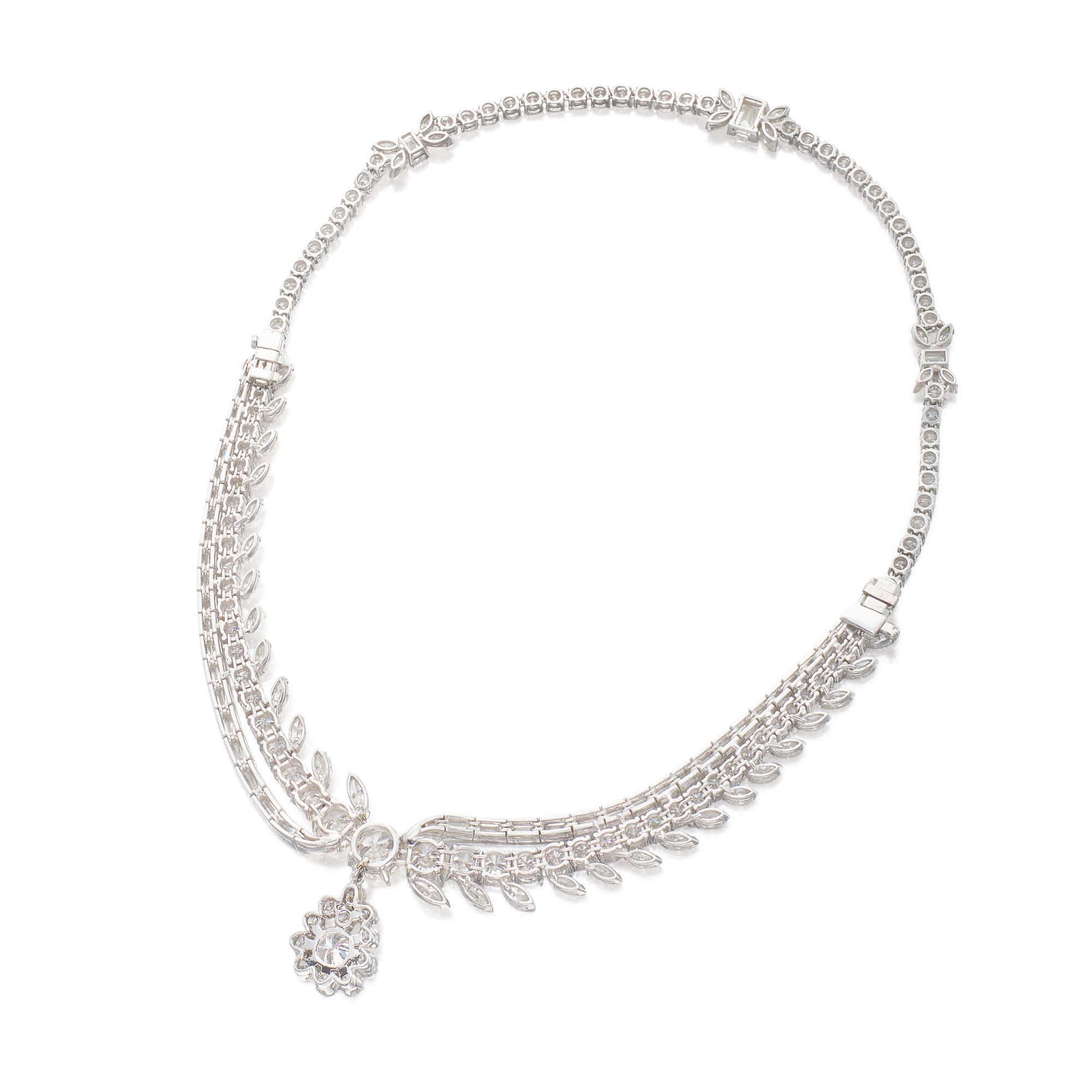 Diamond NecklaceBracelet Combination Important Jewels Sotheby's