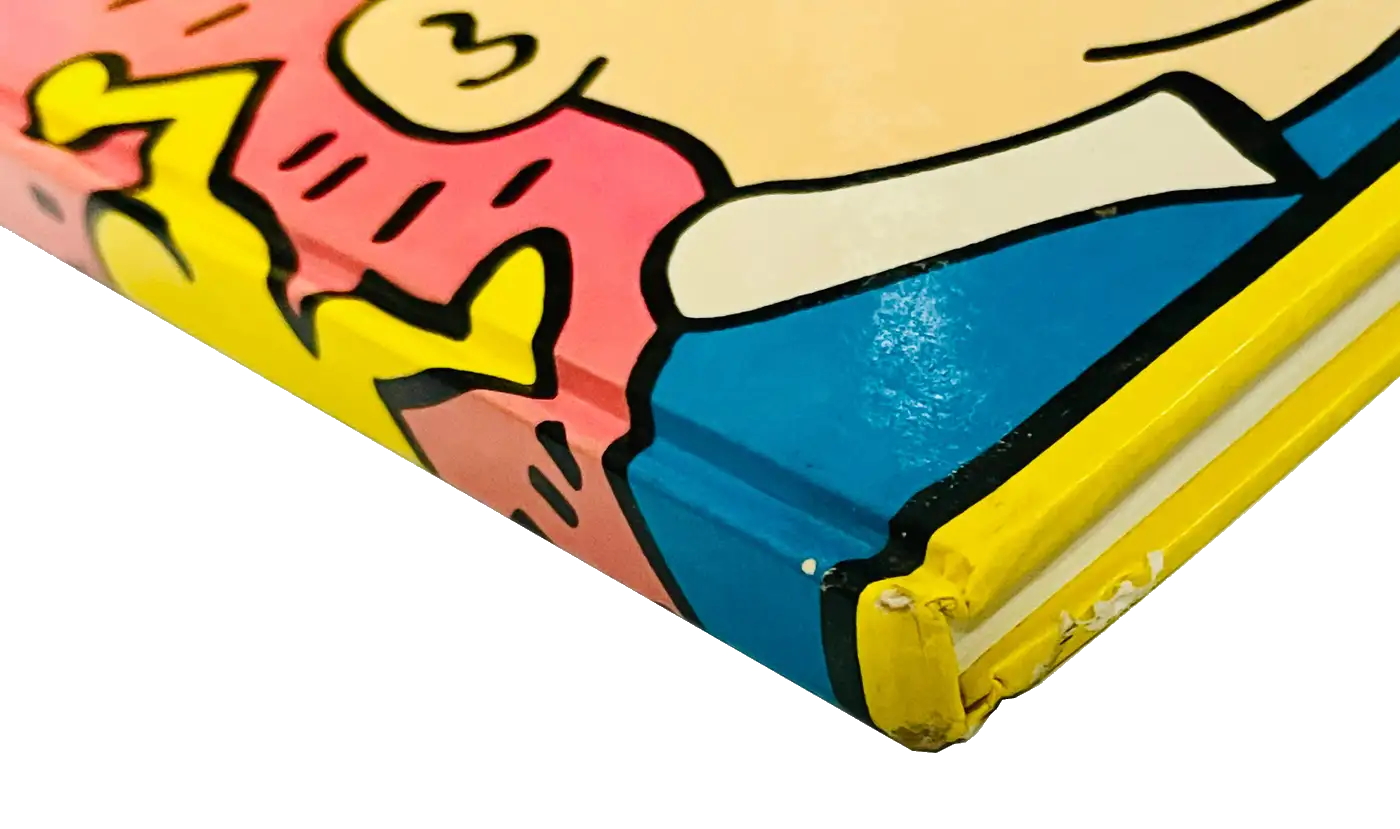 Keith Haring Vintage Nous Tintin: Tintin In Haringland First 