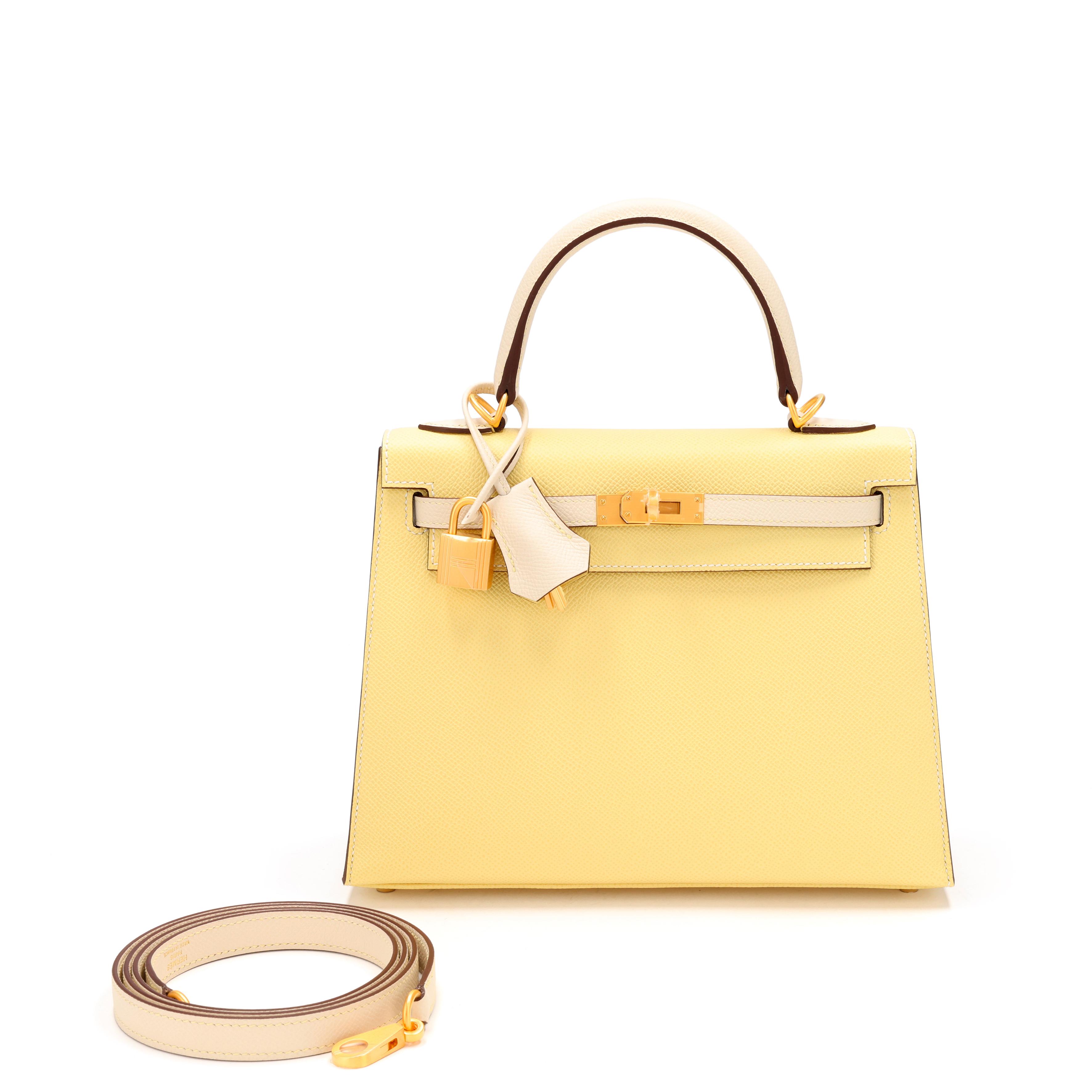 HERMES ◆NEW COLOR Silk in compact Jaune poussin◆ Hermès 2024SS new color! #jaunemilton color comparison