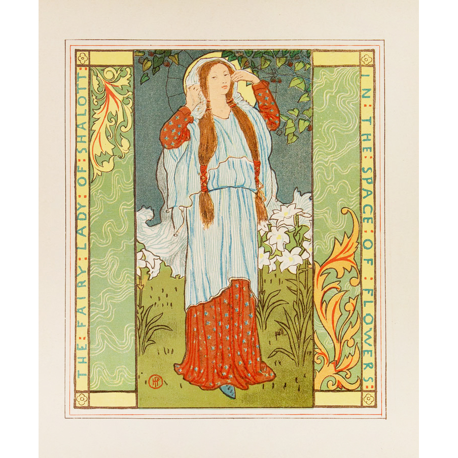 The lady of shalott tennyson hi-res stock photography and images - Alamy, image size:903x903