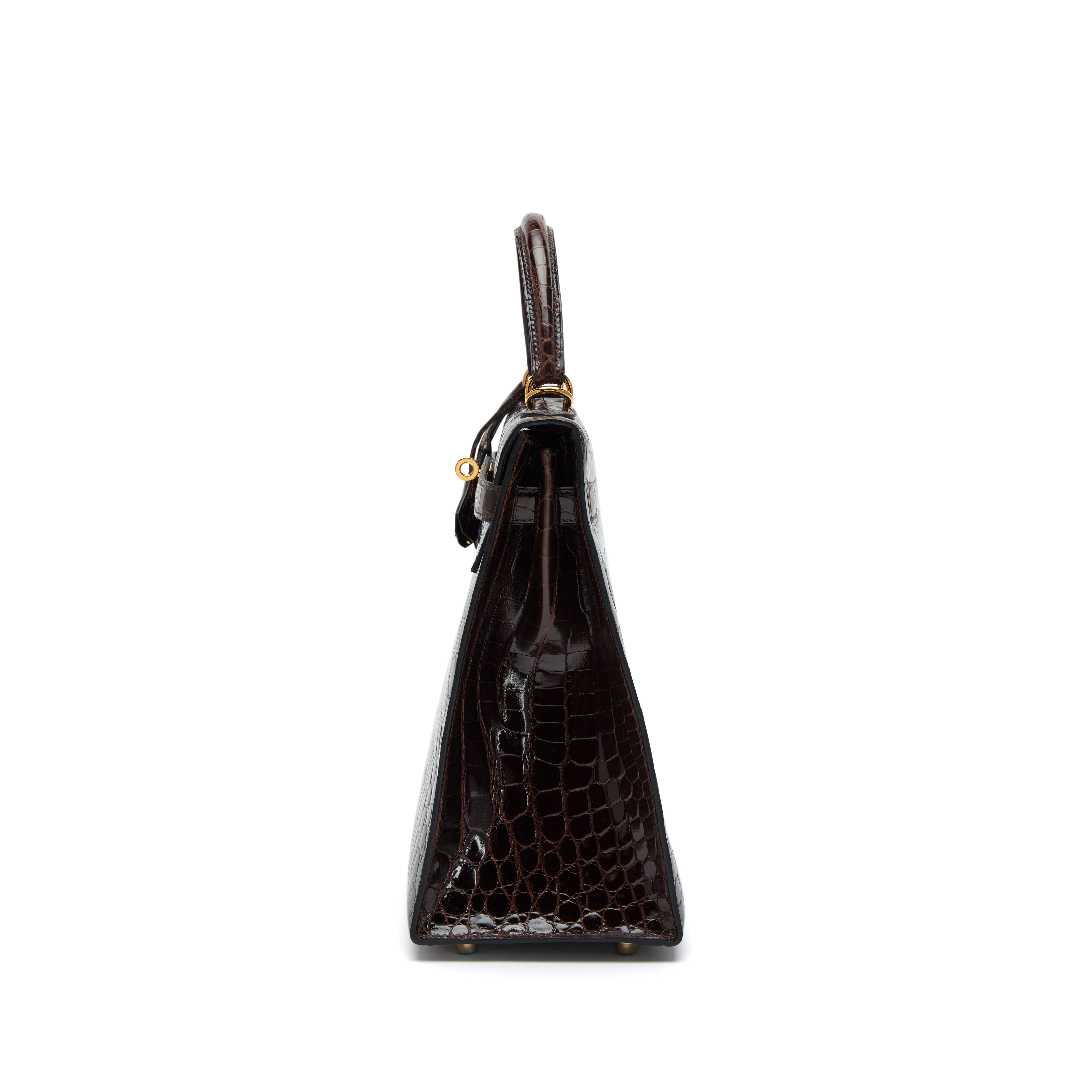 Hermès Cocaon Shiny Niloticus Crocodile Sellier Kelly 32