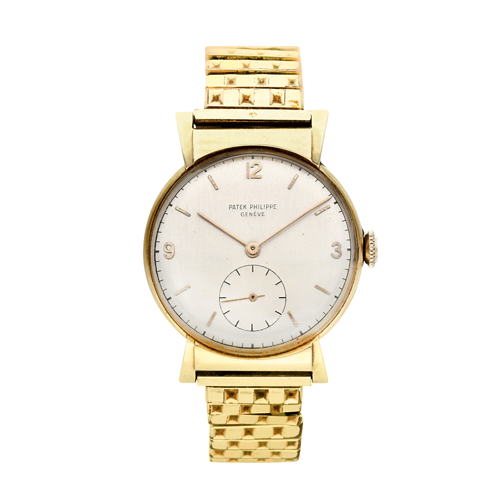Patek Philippe Vintage Calatrava Reference 1584, A Yellow Gold Manual
