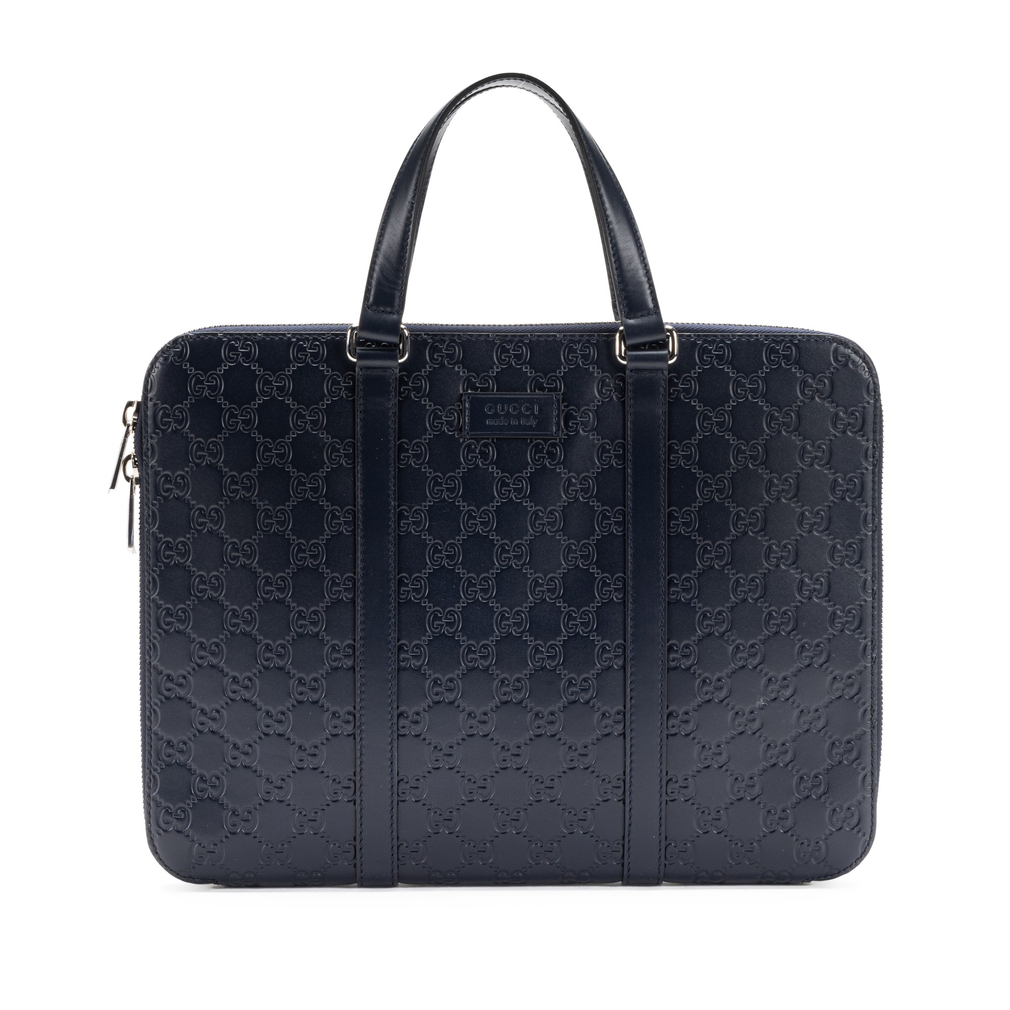 gucci black and silver bag