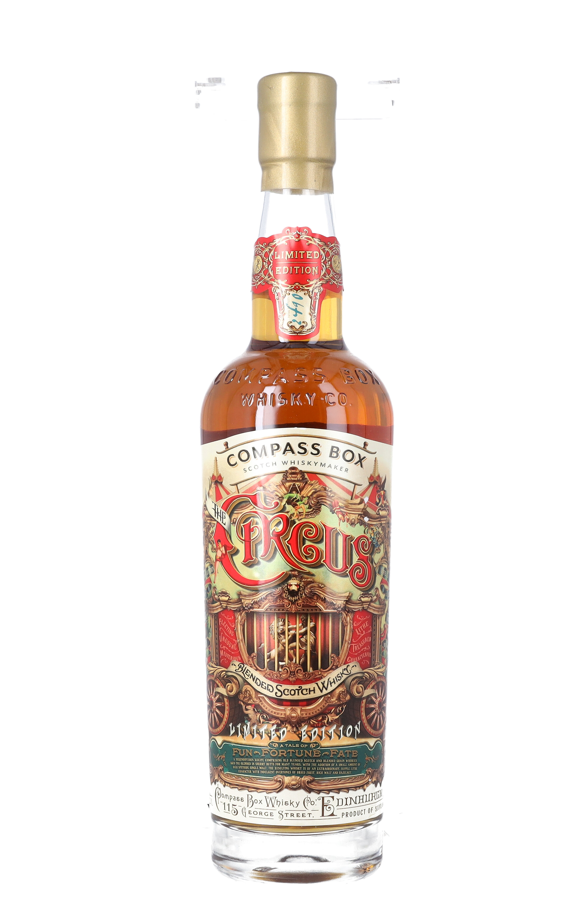 Compass Box The Circus 49.0 abv NV (1 BT75) Scotch Whisky The Hollywood Collection + The