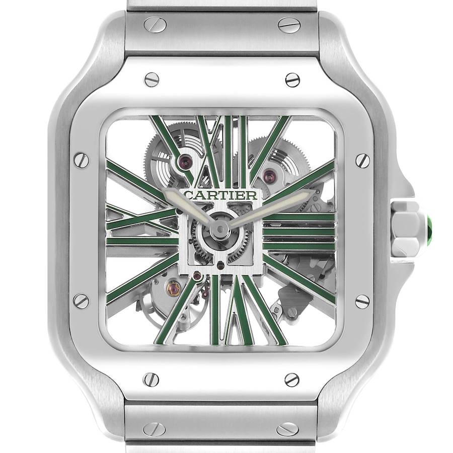 Cartier Cartier Santos Skeleton Horloge (Reference WHSA0028