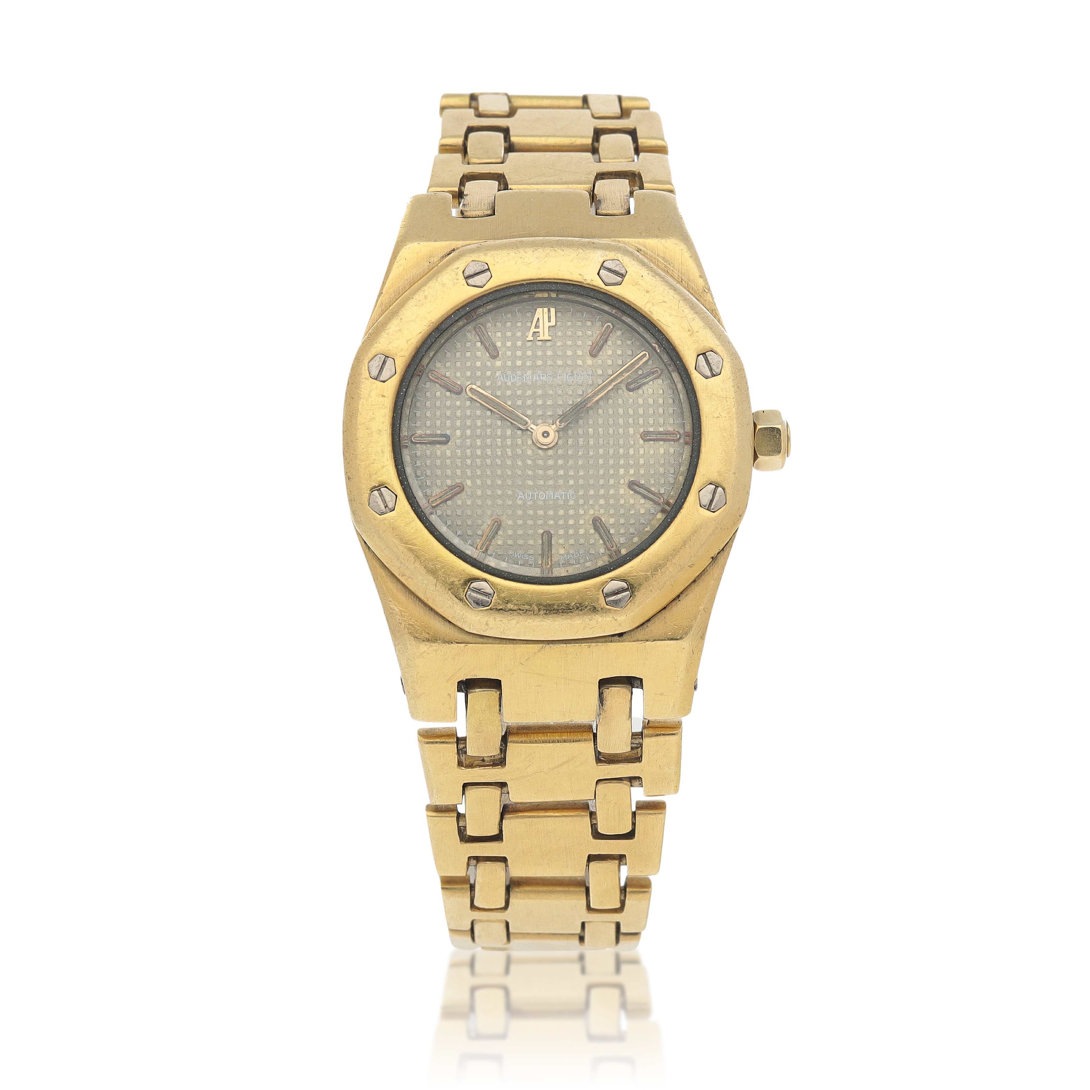solid gold ap watch