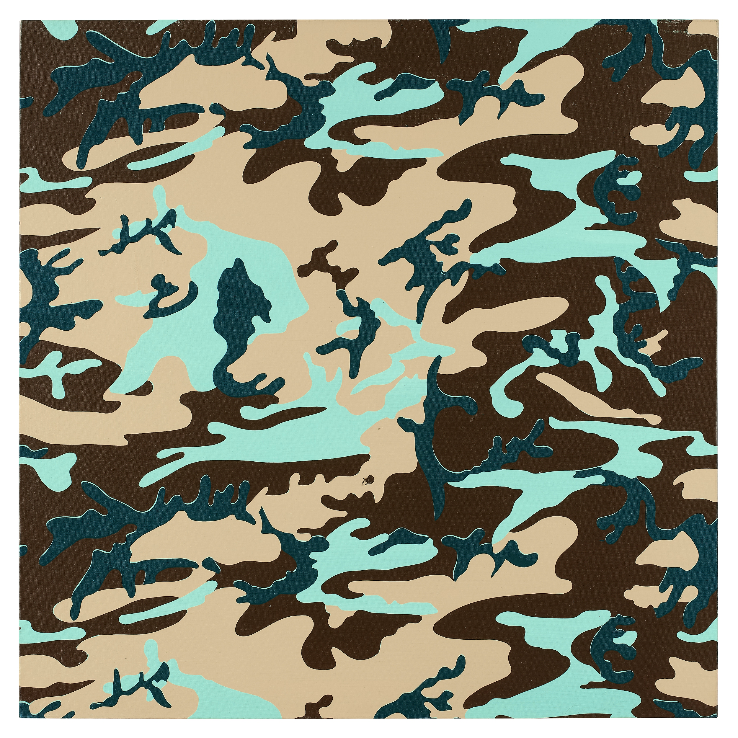 アンディ・ウォーホル、#1 Kamouflagemalningar Andy Warhol. Untitled from Camouflage. 1987 | MoMA