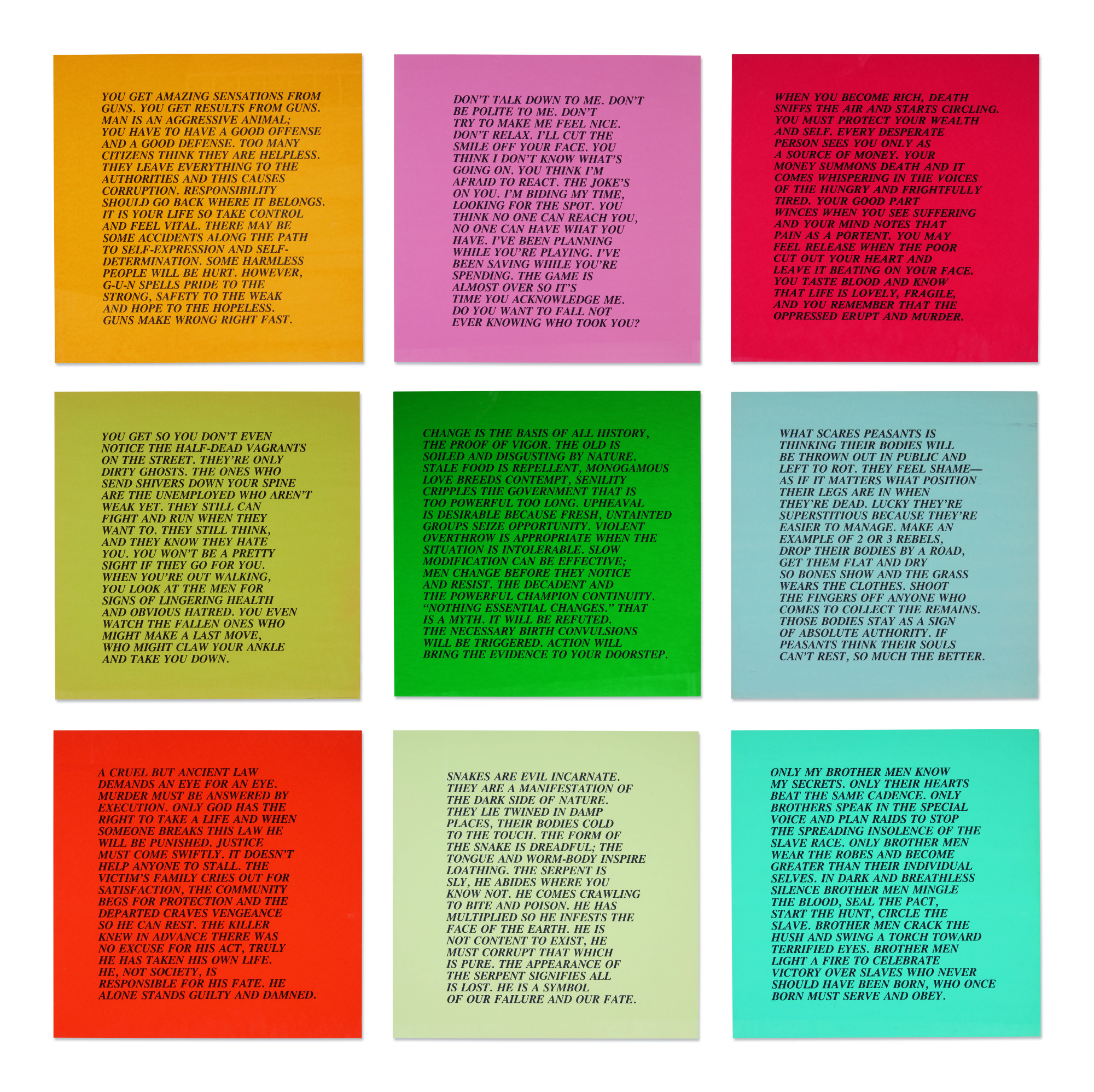 jenny holzer inflammatory essays the form of ideas inflammatory essays
