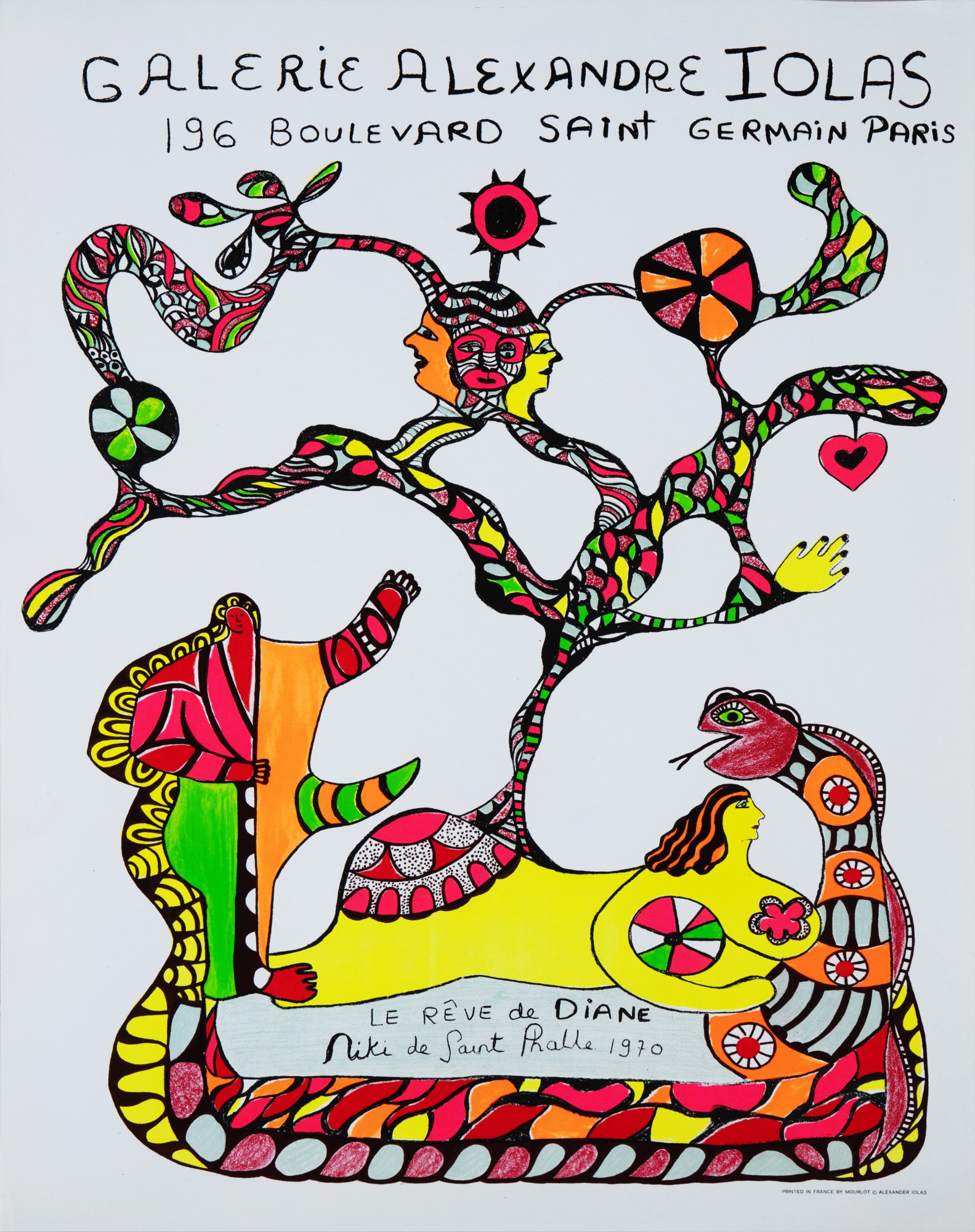 A portfolio, comprising 66 Galerie Alexandre Iolas exhibition posters