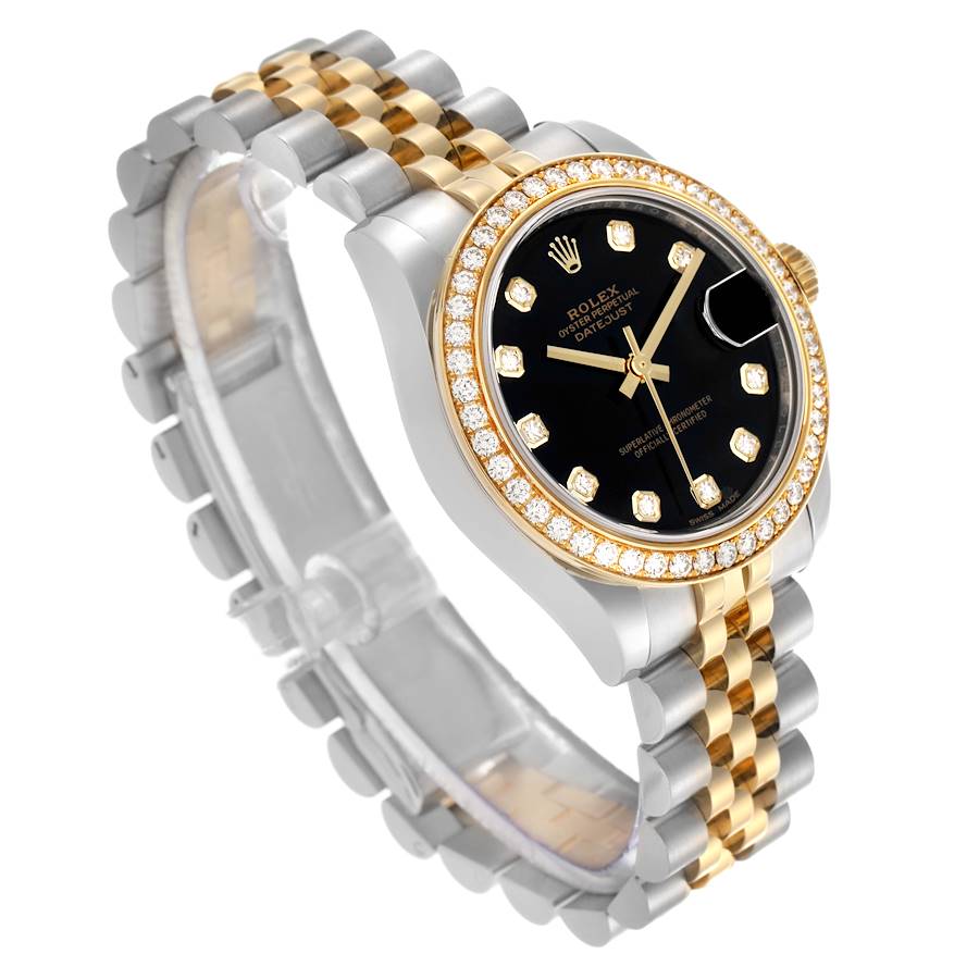 Rolex Datejust (Reference 178383). A 31mm Yellow Gold Stainless