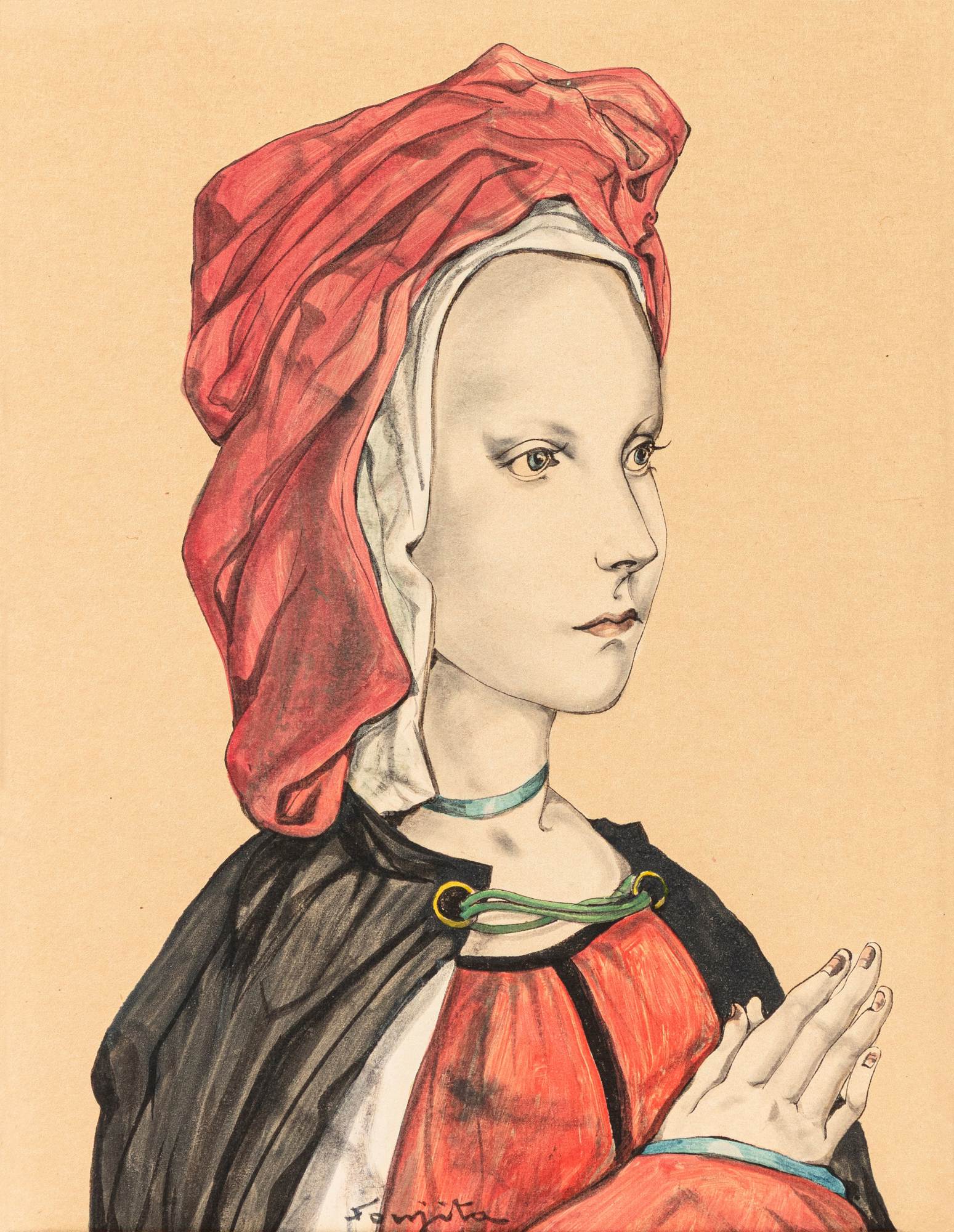 Foujita　a⑥ Léonard Tsuguharu Foujita | Art for Sale, Results & Biography