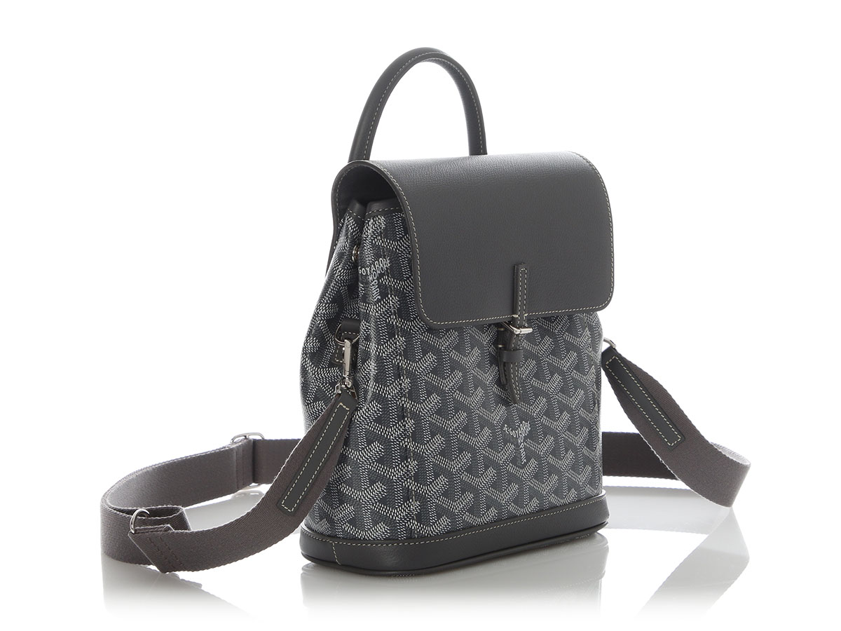 gray mini backpack purse Tess Nylon Warm Grey made out of cowhide leather Herschel Supply Co. Nova Light