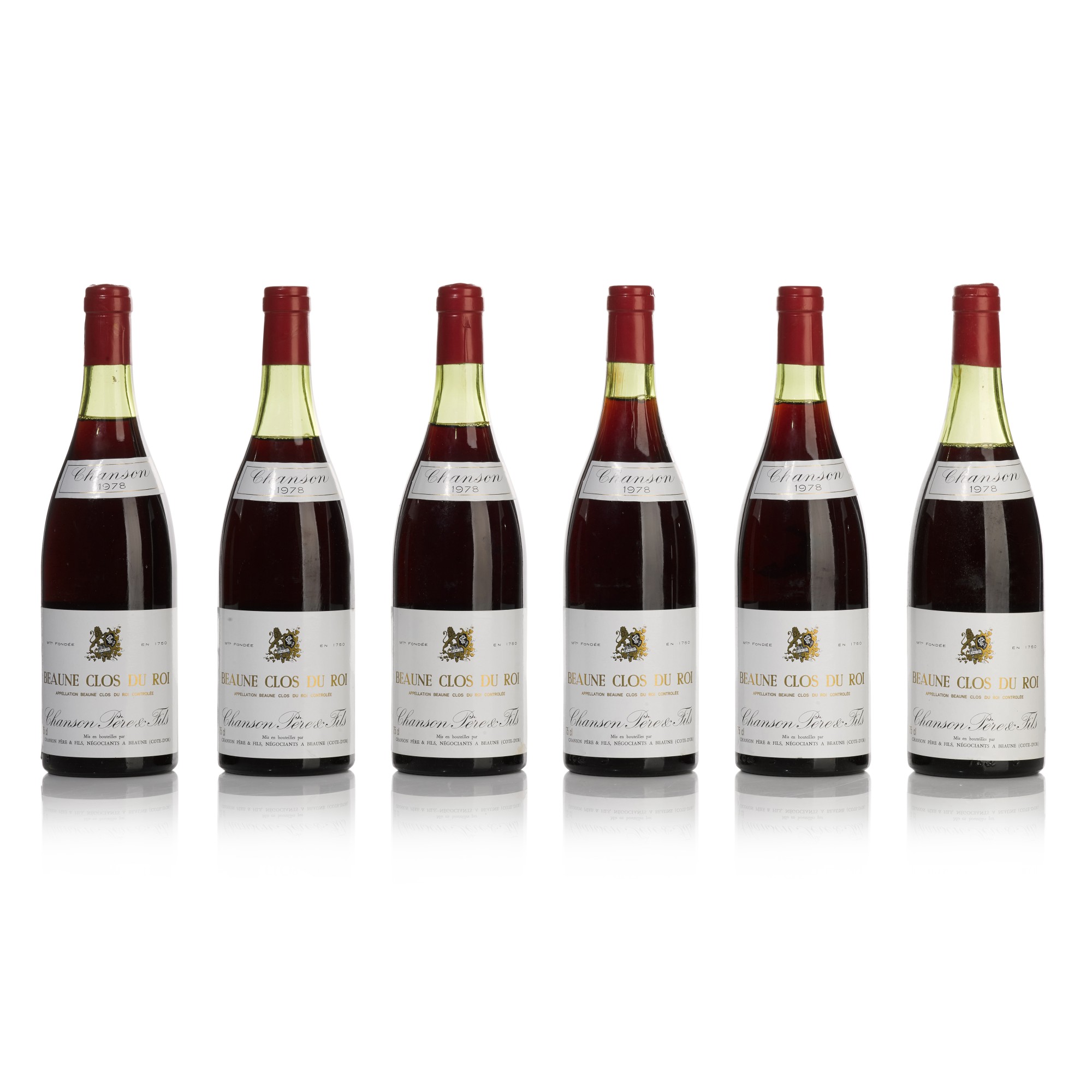 Beaune, Clos du Roi 1978 Chanson Père et Fils (11 BT) The Clifford