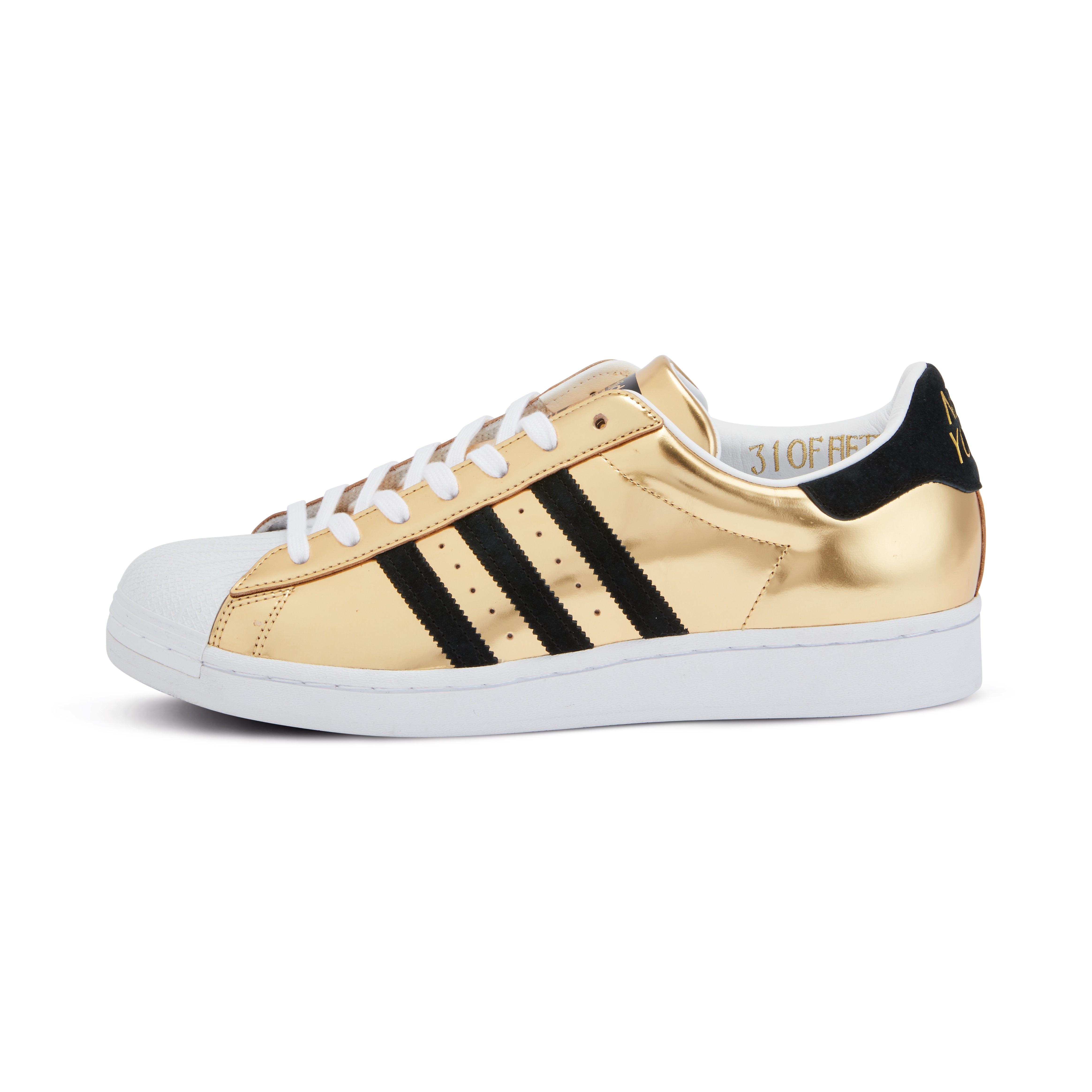 New Mens Adidas Superstar Gold Shoes, 12 Adidas Original Men main image 2