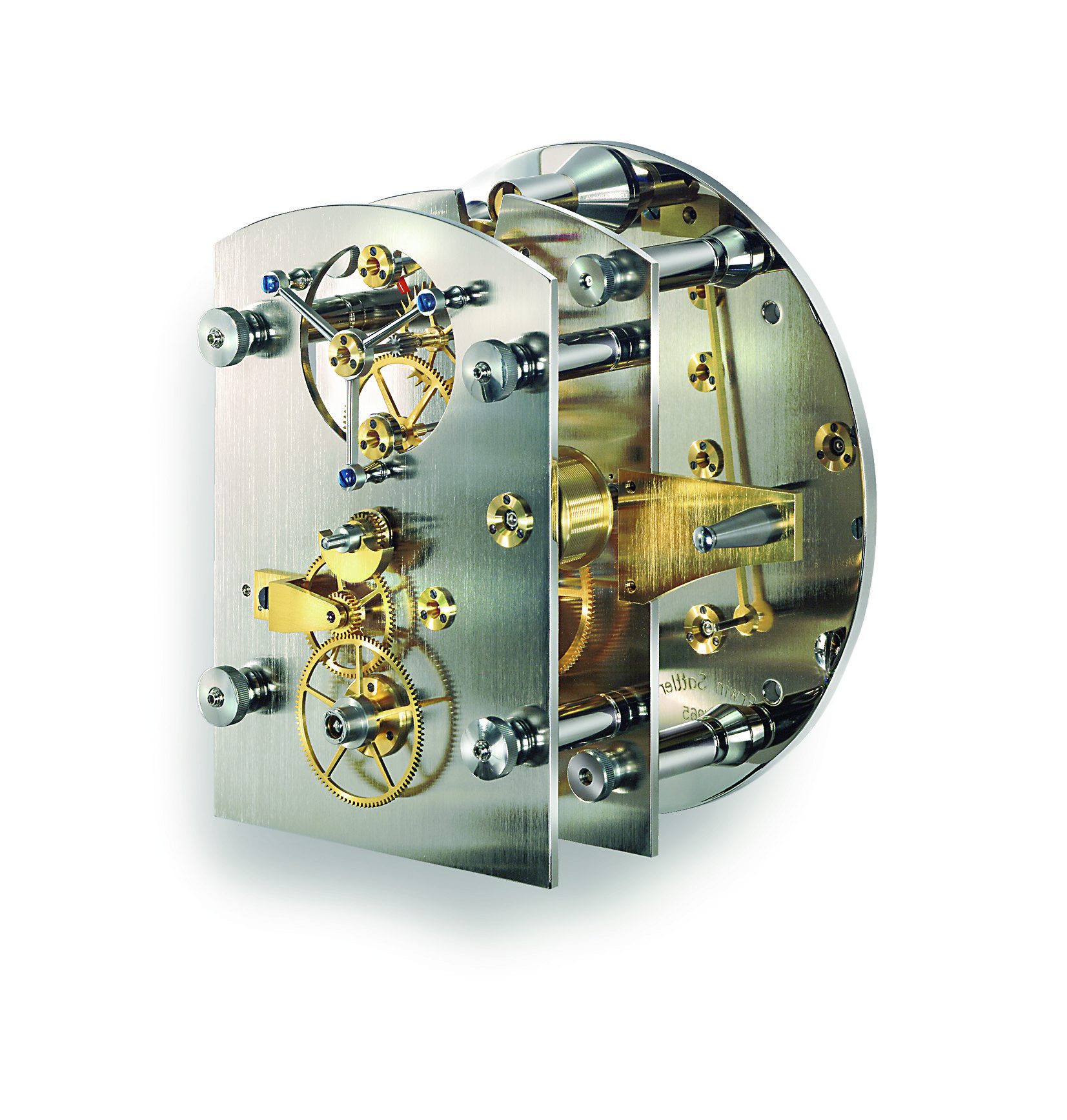 ERWIN SATTLER, TROJA 16 M The Erwin Sattler Longcase Clock Troja 16