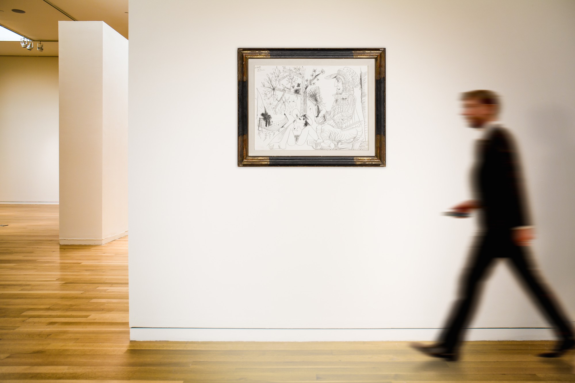 Homme et femme nue dans un paysage Impressionist & Modern Art Day