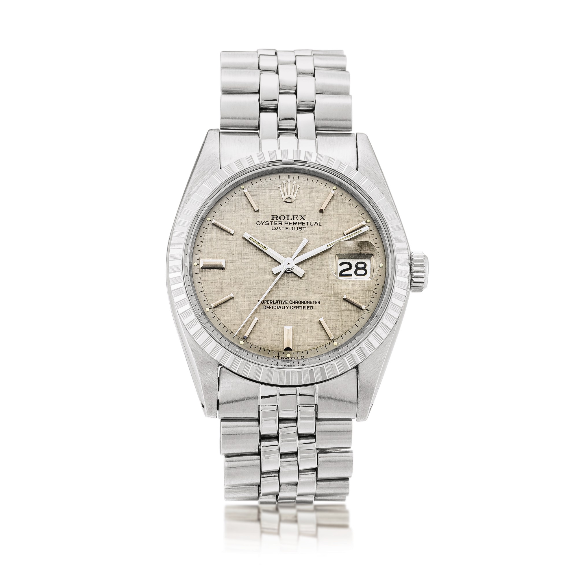 rolex datejust linen dial