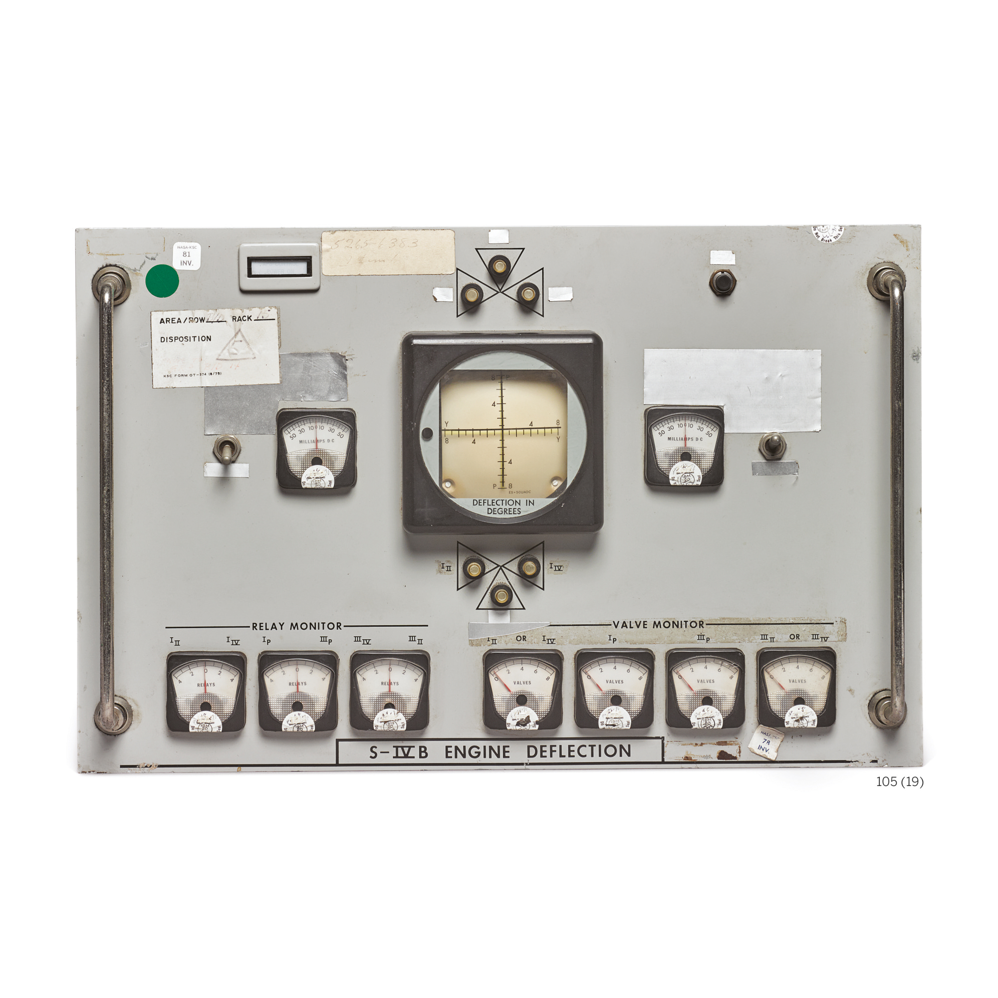 [APOLLO PROGRAM]. SATURN V & SATURN IB/ APOLLO FIRING ROOM CONTROL ...