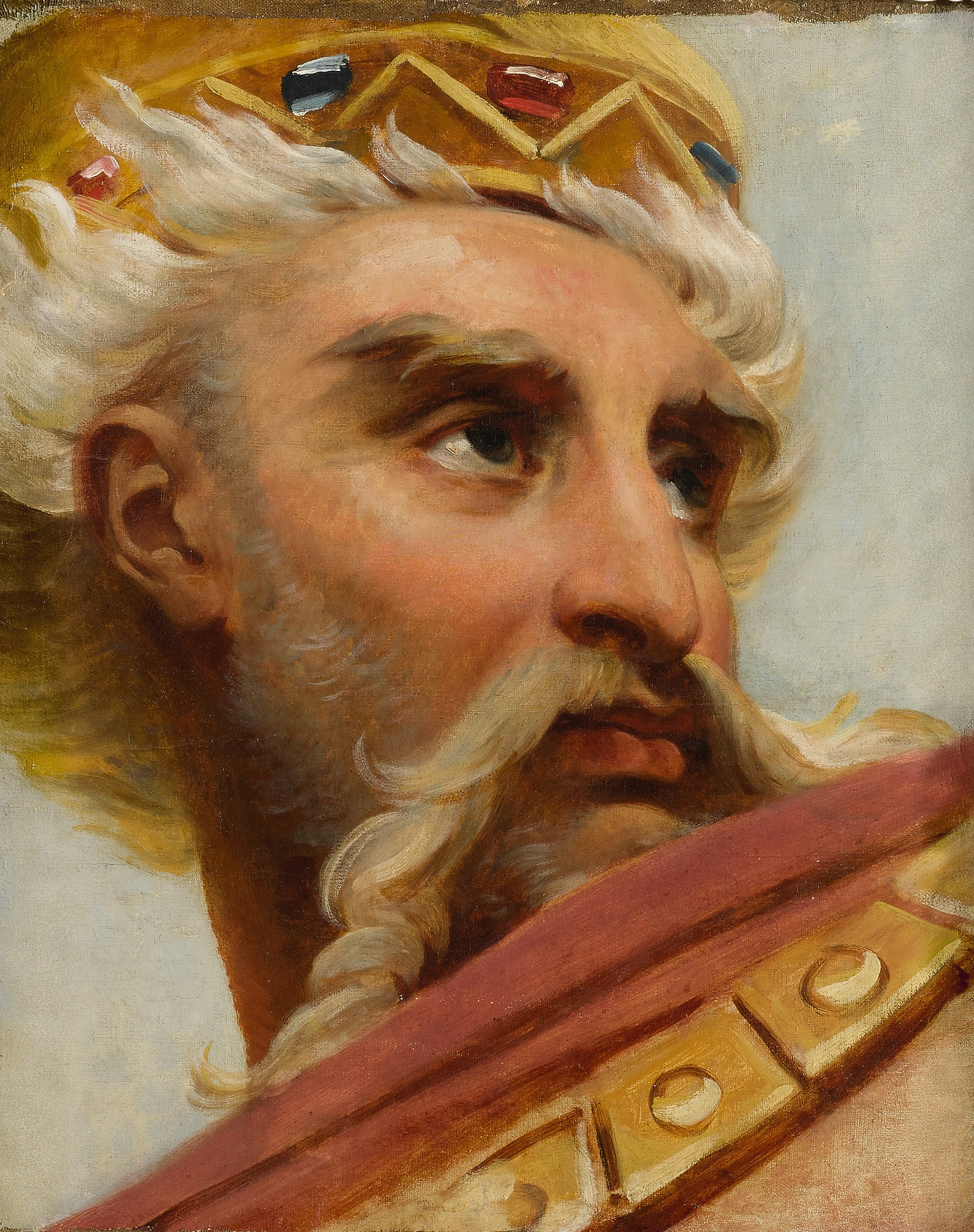Head of Charlemagne Master Paintings Part II 2022 Sotheby's