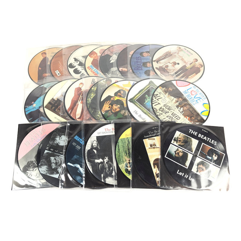 アナログThe Beatles Anniversary Picture Disc The Beatles Vintage The Beatles 20th Anniversary Picture Discs