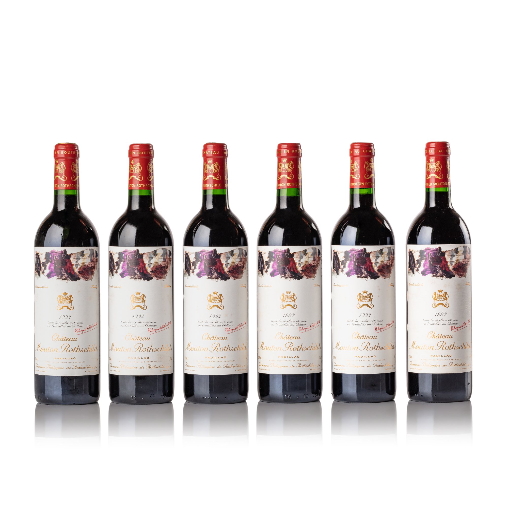 Château Mouton Rothschild 1992 (12 BT) Spectacular Cellars from