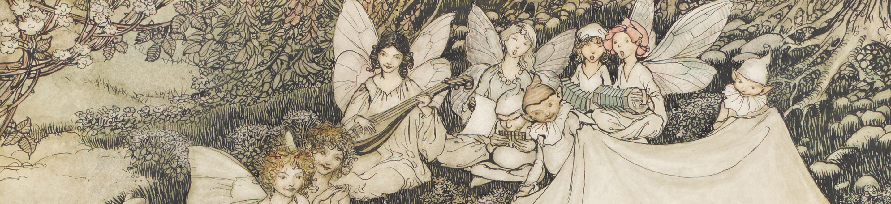 The Fantasy World of Arthur Rackham: Rare Original Illustrations from ...