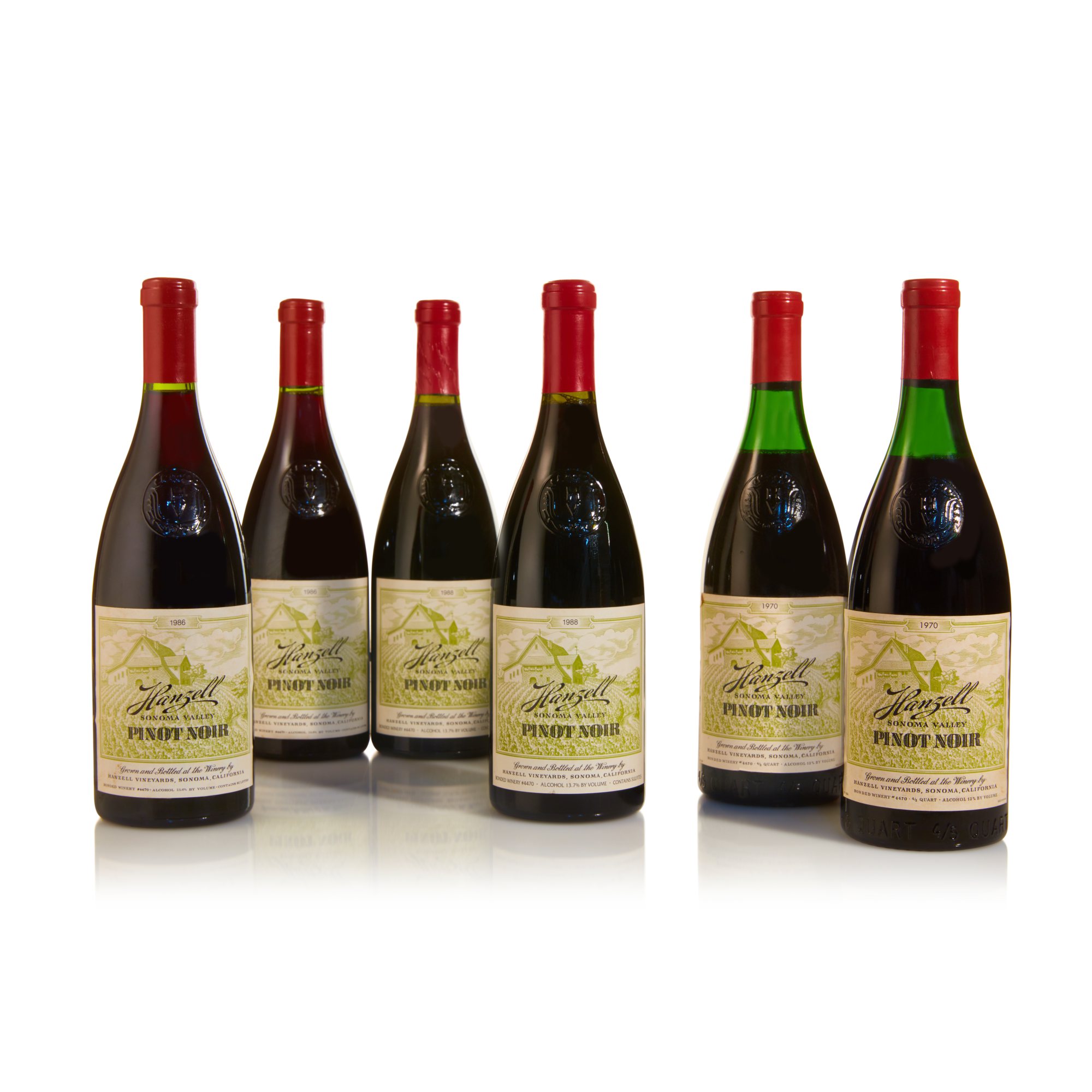 1969 1994 California and Oregon Pinot Noir Assortment (14 BT) A