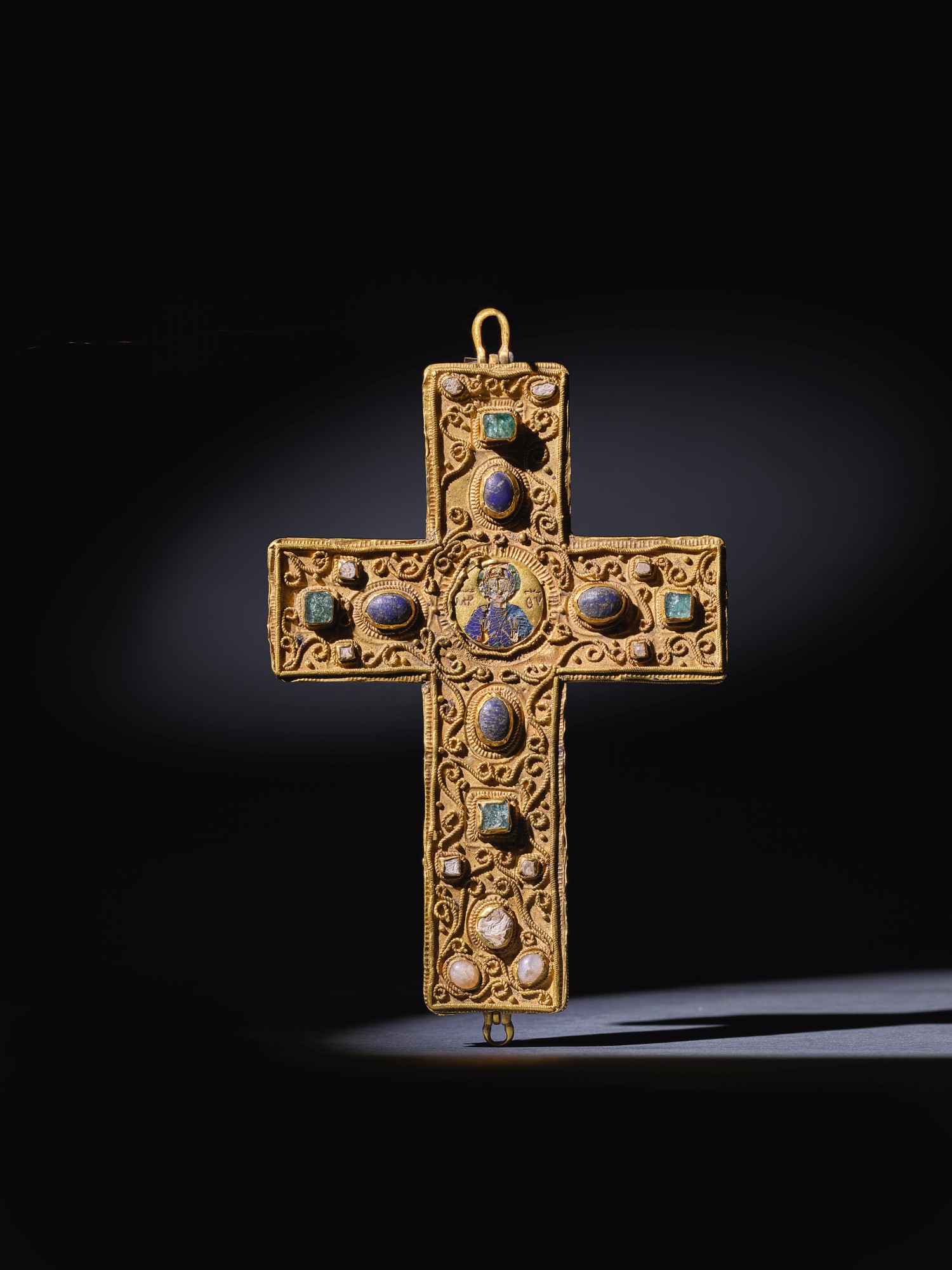 BYZANTINE, 11TH/ 12TH CENTURY AND LATER PENDANT RELIQUARY CROSS Old