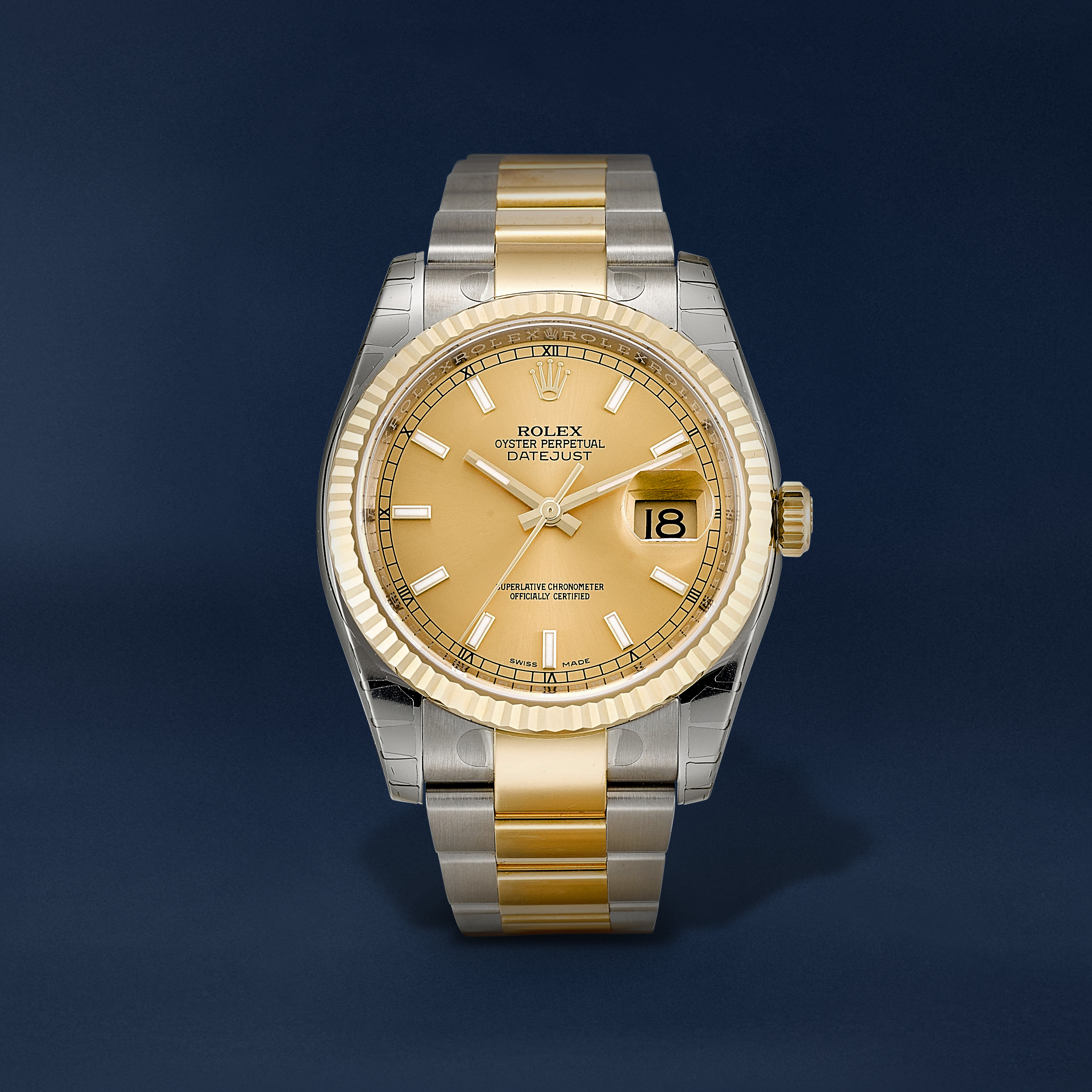 Rolex Datejust, Reference 116233 A Stainless Steel And Yellow Gold