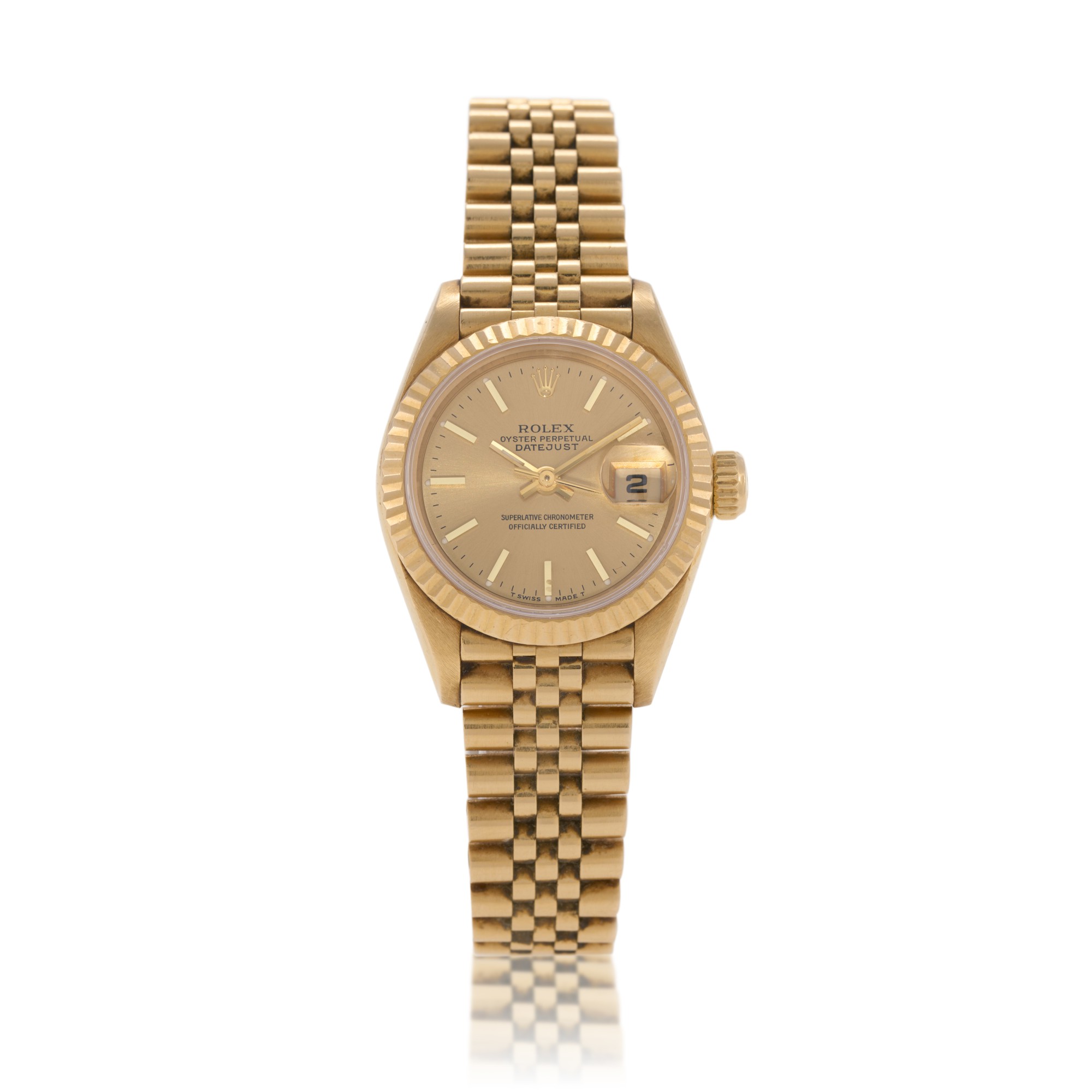 Datejust Ref 69178 Yellow Gold Wristwatch With Date And Bracelet datejust-ref-69178-yellow-gold-wristwatch-with-date-and-bracelet