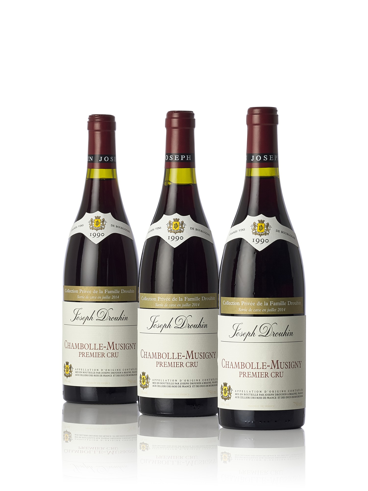 Chambolle Musigny, Premier Cru 1990 Joseph Drouhin (3 BT) Vine Fine