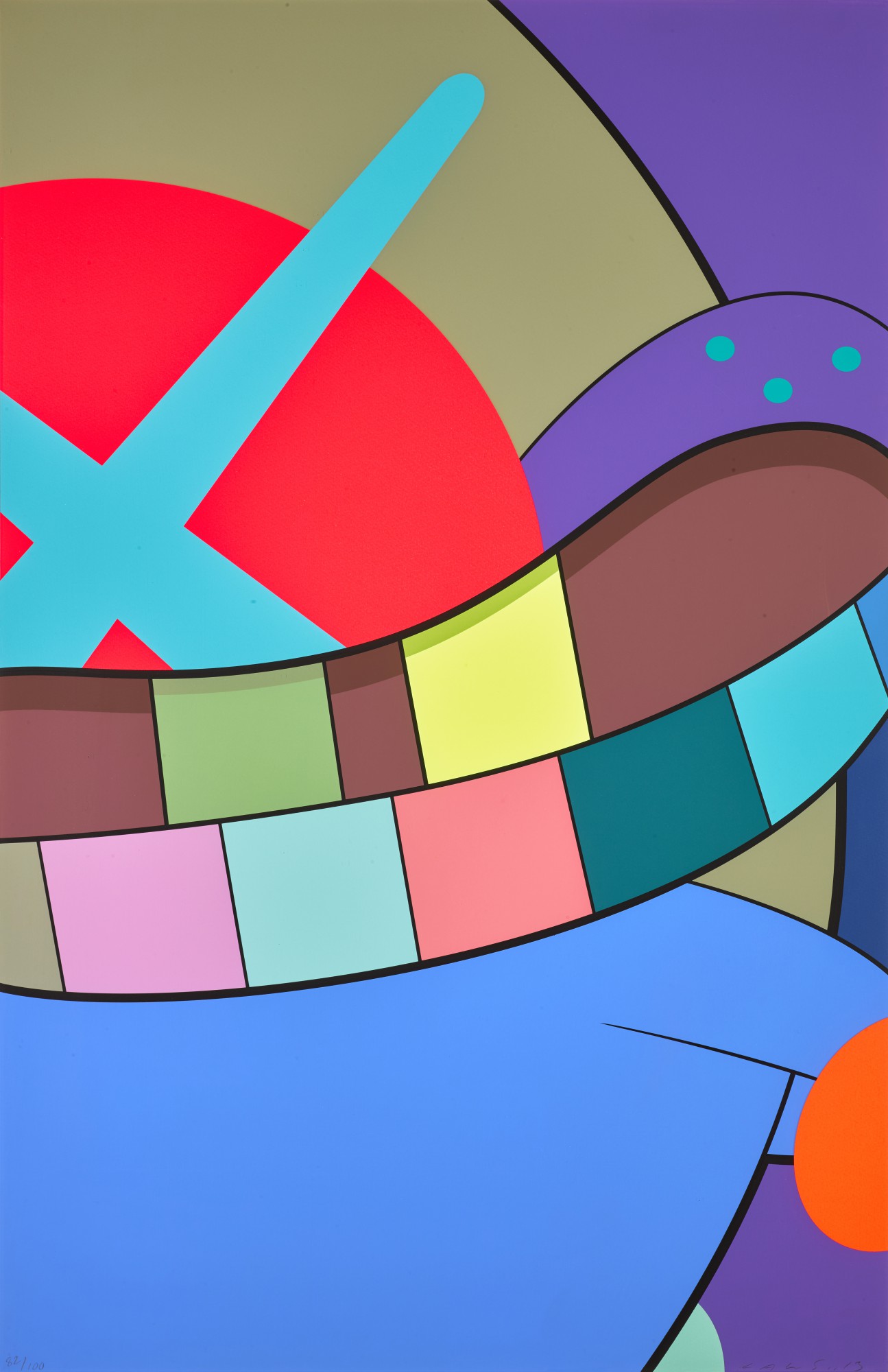 KAWS UPS AND DOWNS ONE PRINT Prints & Multiples 2020 Sotheby's