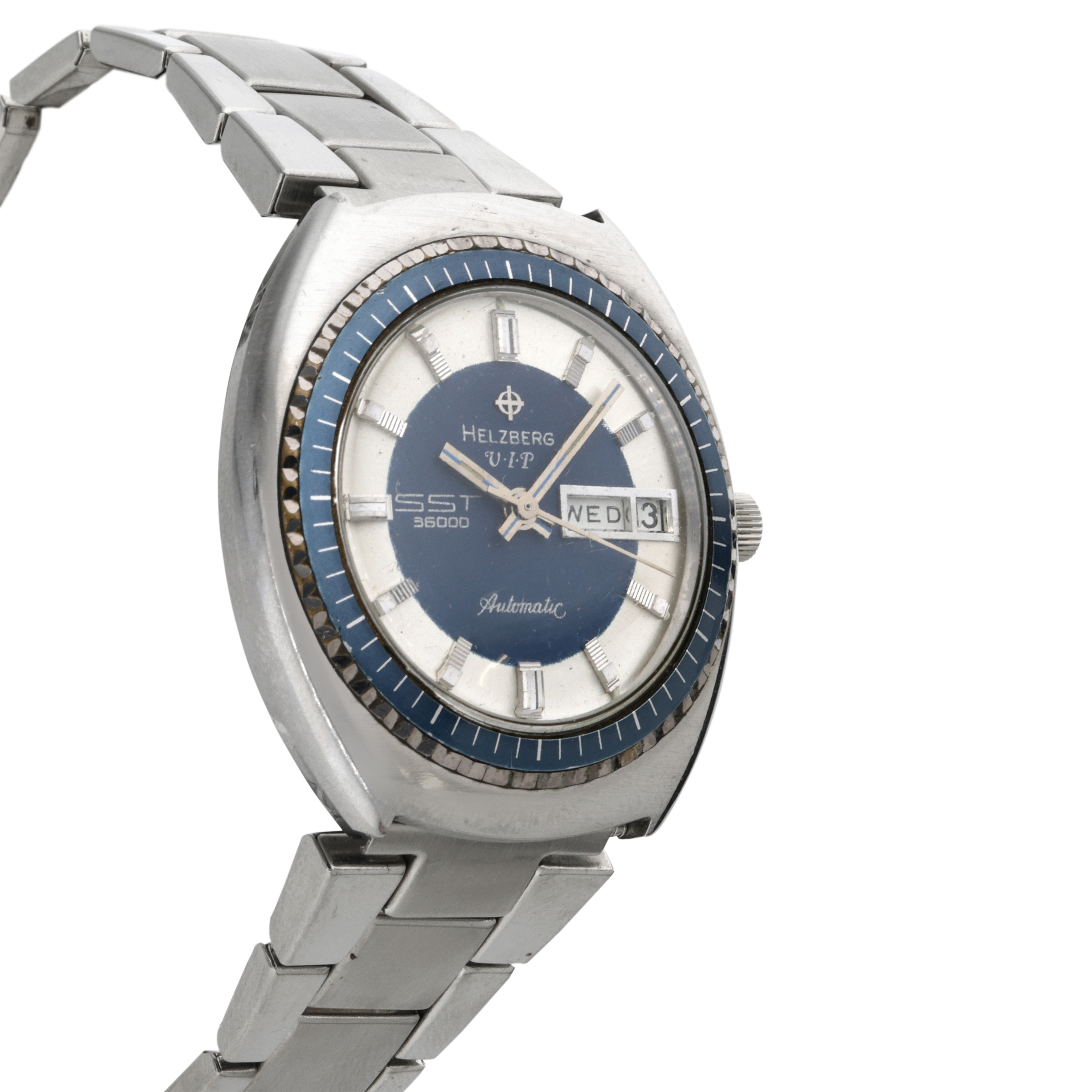 Zodiac Vintage SST 36000, A Stainless Steel Automatic Wristwatch