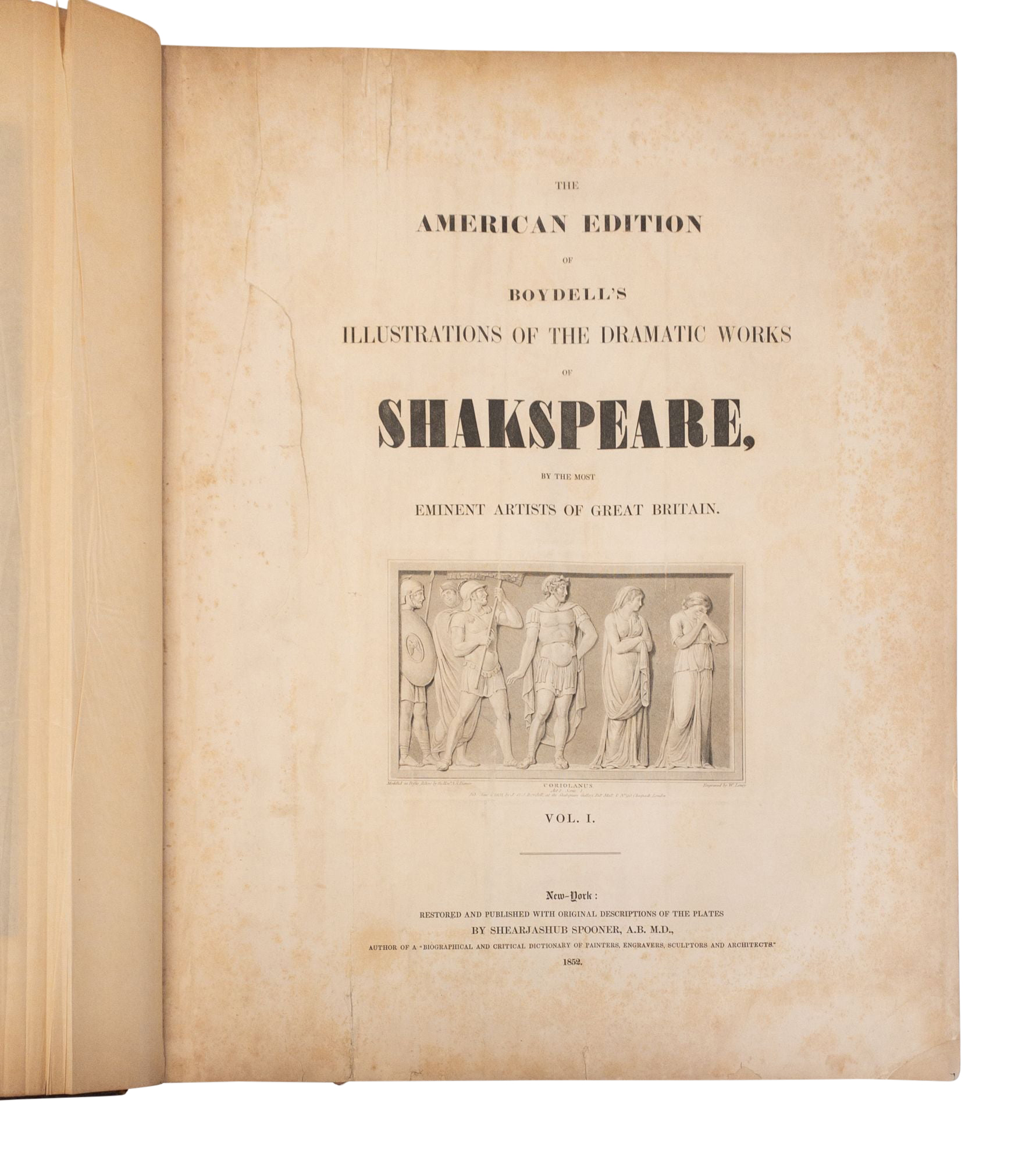 William Shakespeare, John Boydell Antique Illustrations Of The